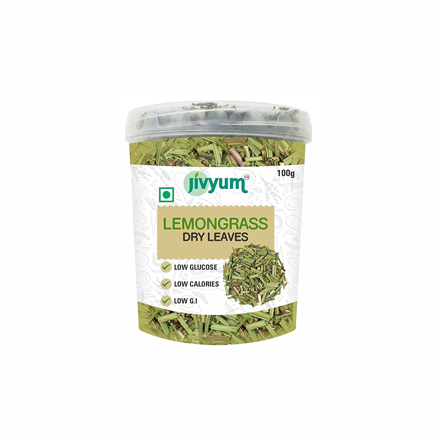 Jivyum Lemongrass Dried Leaves Tea Image