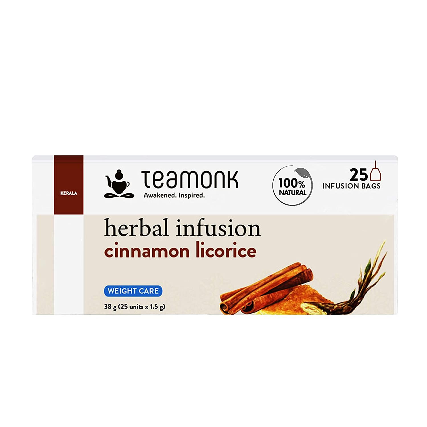 Teamonk Herbal Infusion Cinnamon Licorice Image