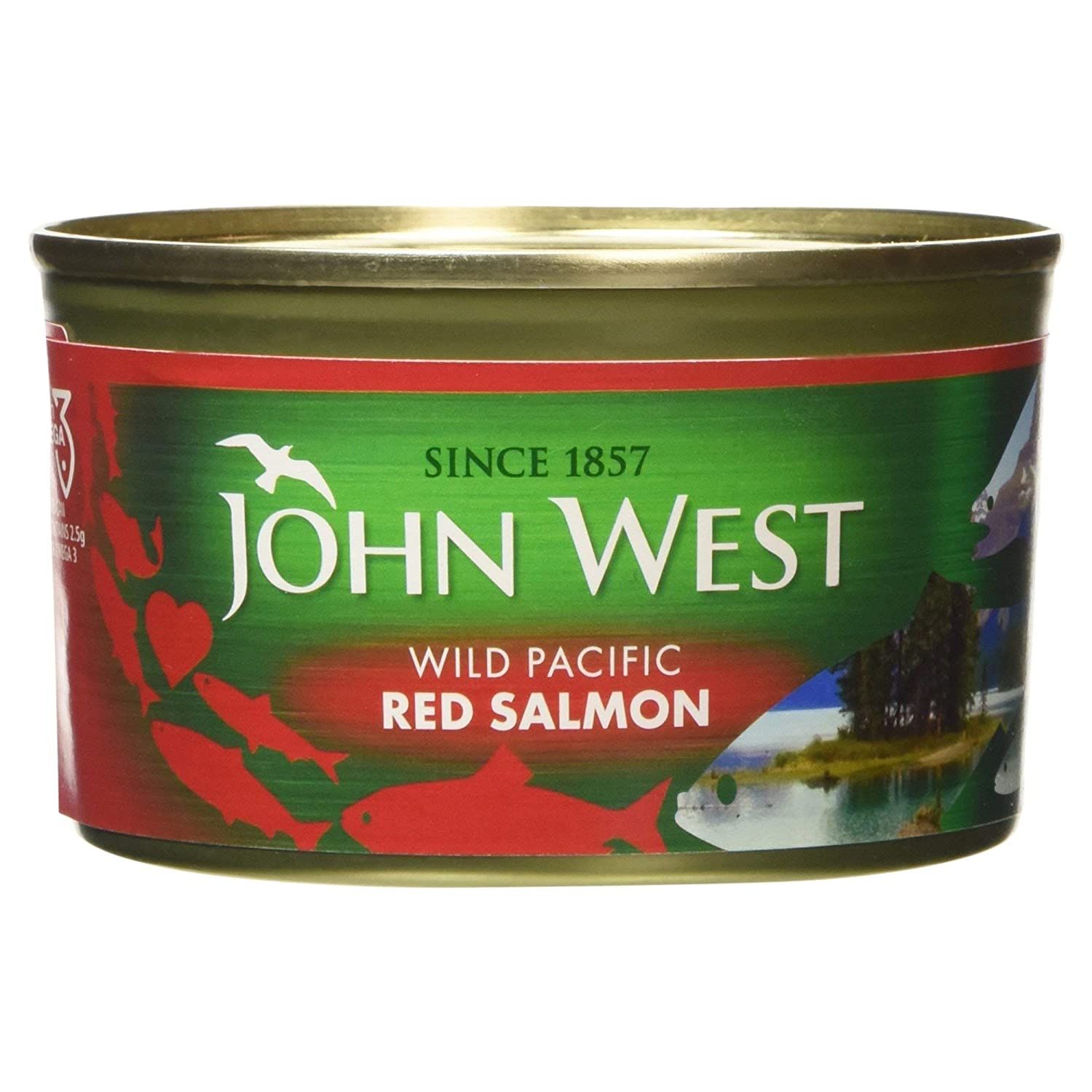 John West Wild Pacific Red Salmon Image