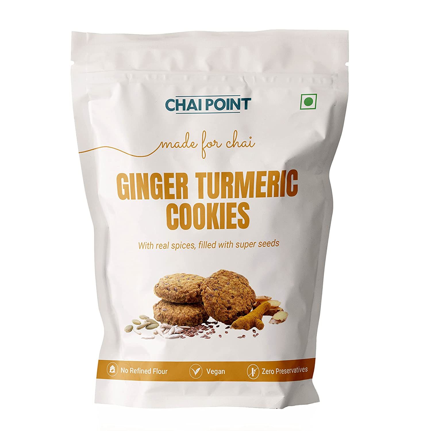 Chai Point Ginger Turmeric Cookies Image