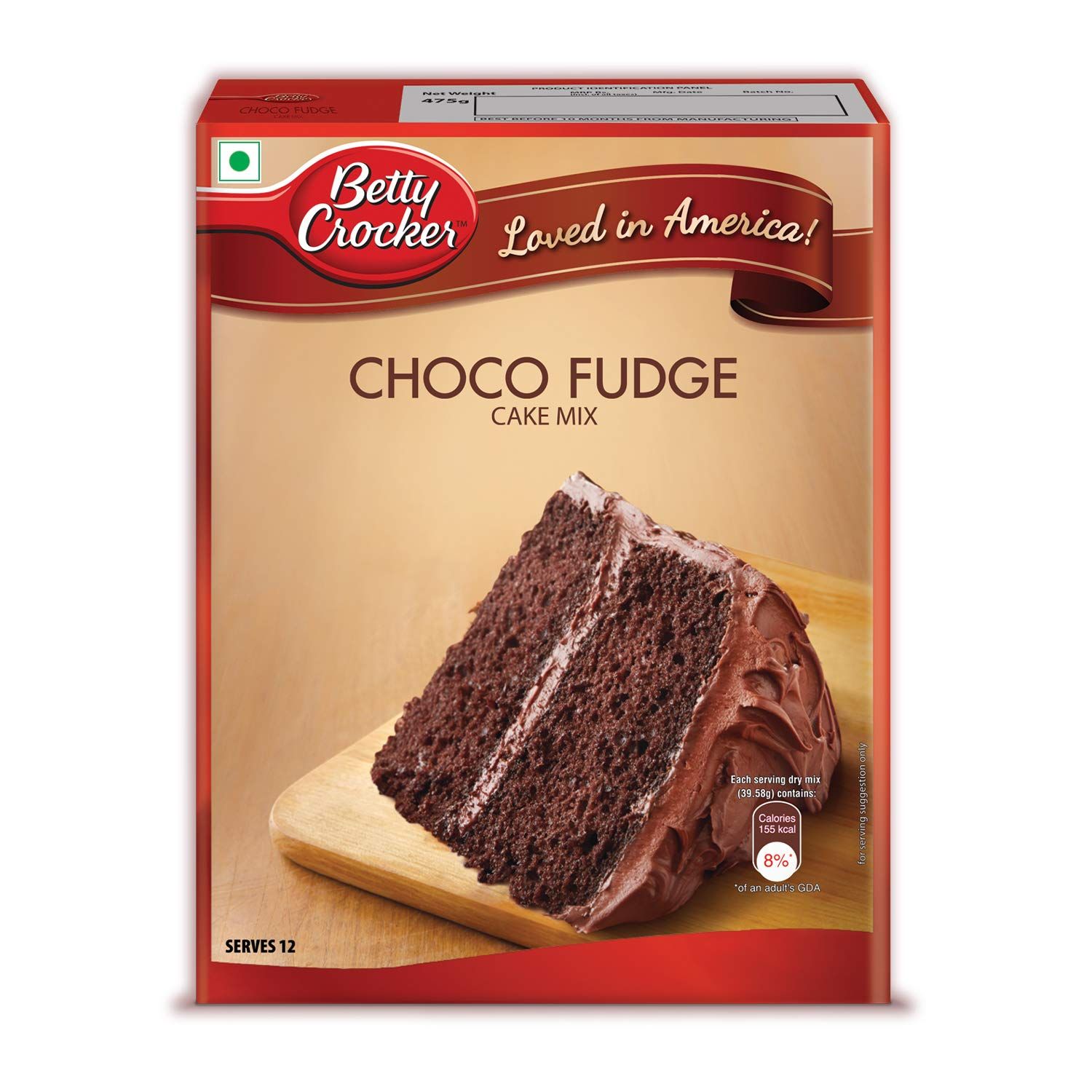 Betty Crocker Choco Fudge Cake Mix Image
