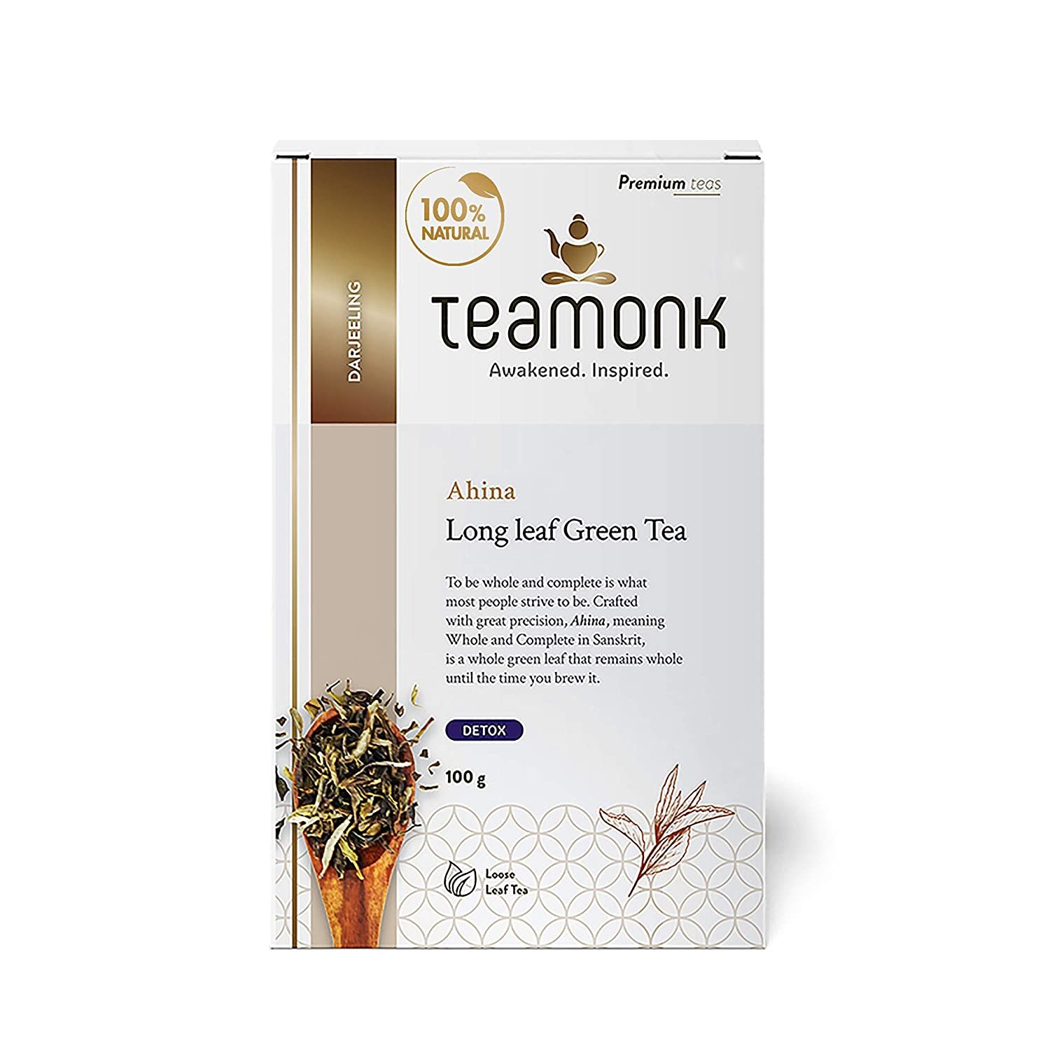 Teamonk Long Leaf Green Tea Image