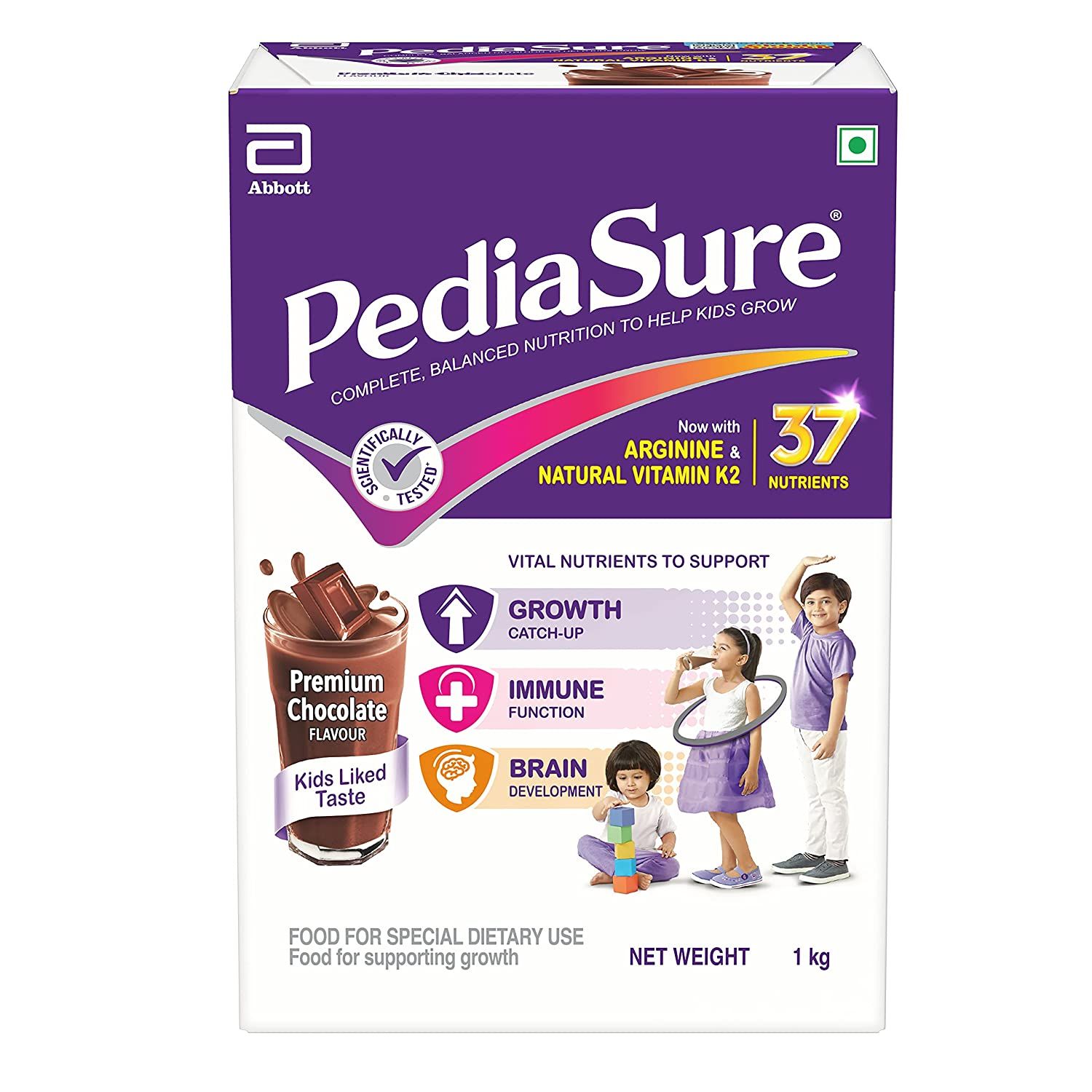 PediaSure Complete Balanced Nutritional Supplement Chocolate Image