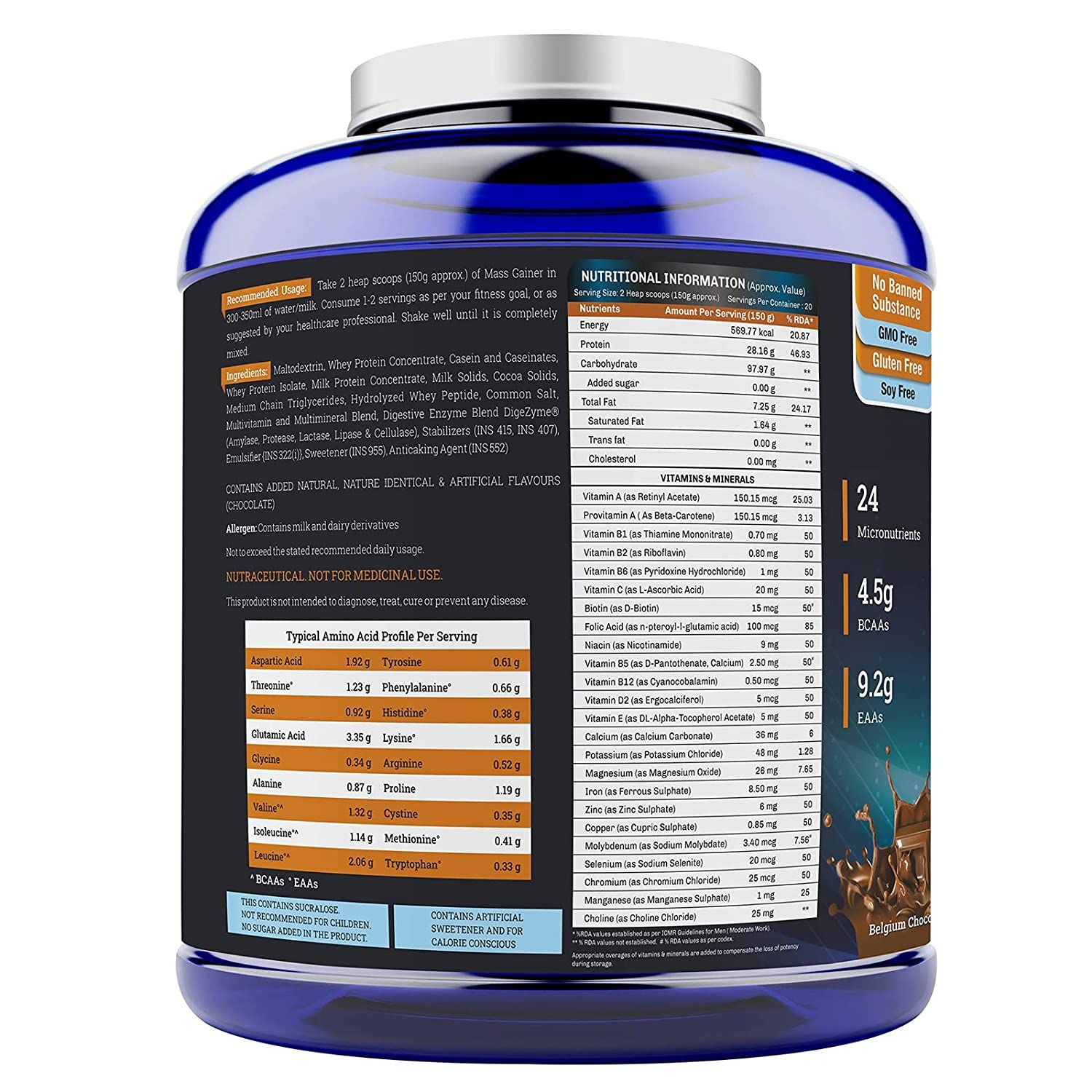 Onelife Mass Gainer Image