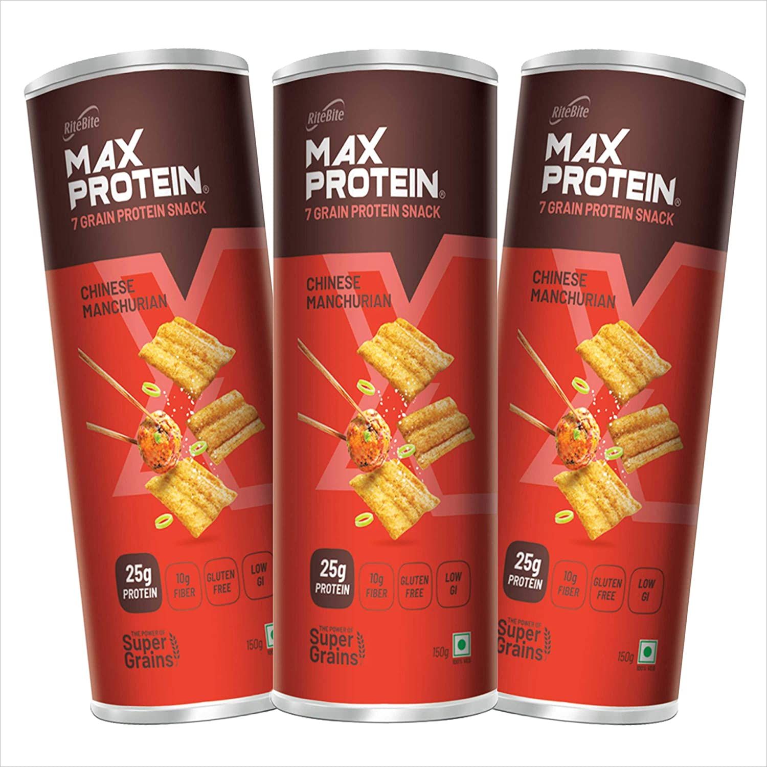 RiteBite Max Protein Chips Chinese Manchurian Image