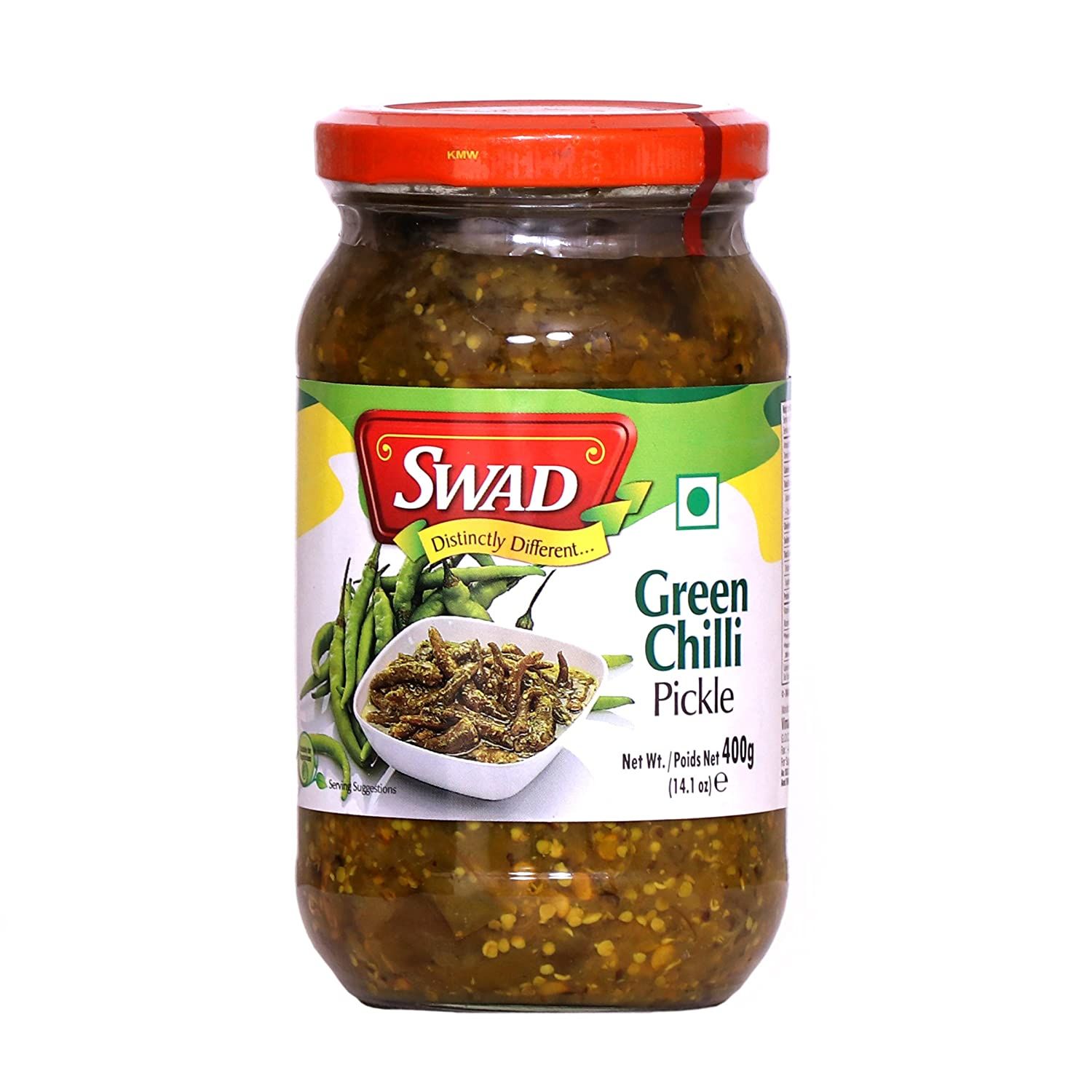 SWAD Delicious Green Chilli Pickle Image