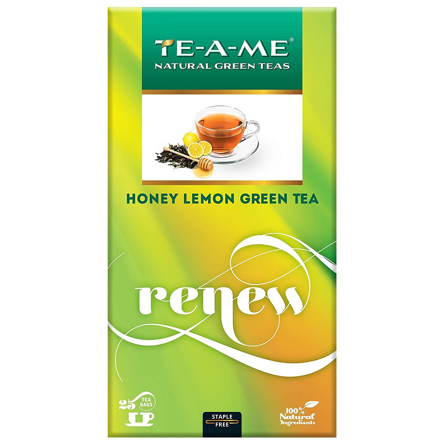 Te A Me Honey Lemon Green Tea Image
