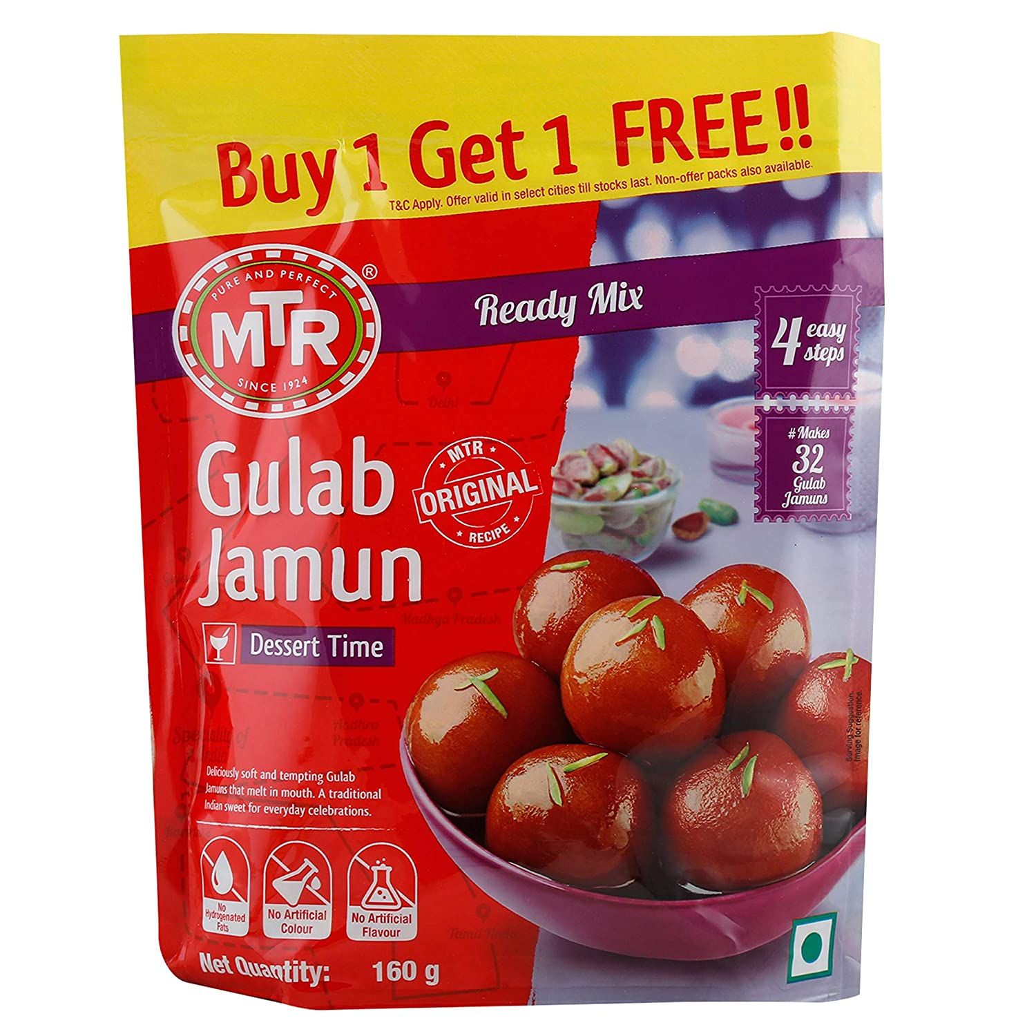 MTR Sweet Gulab Jamun Mix Image