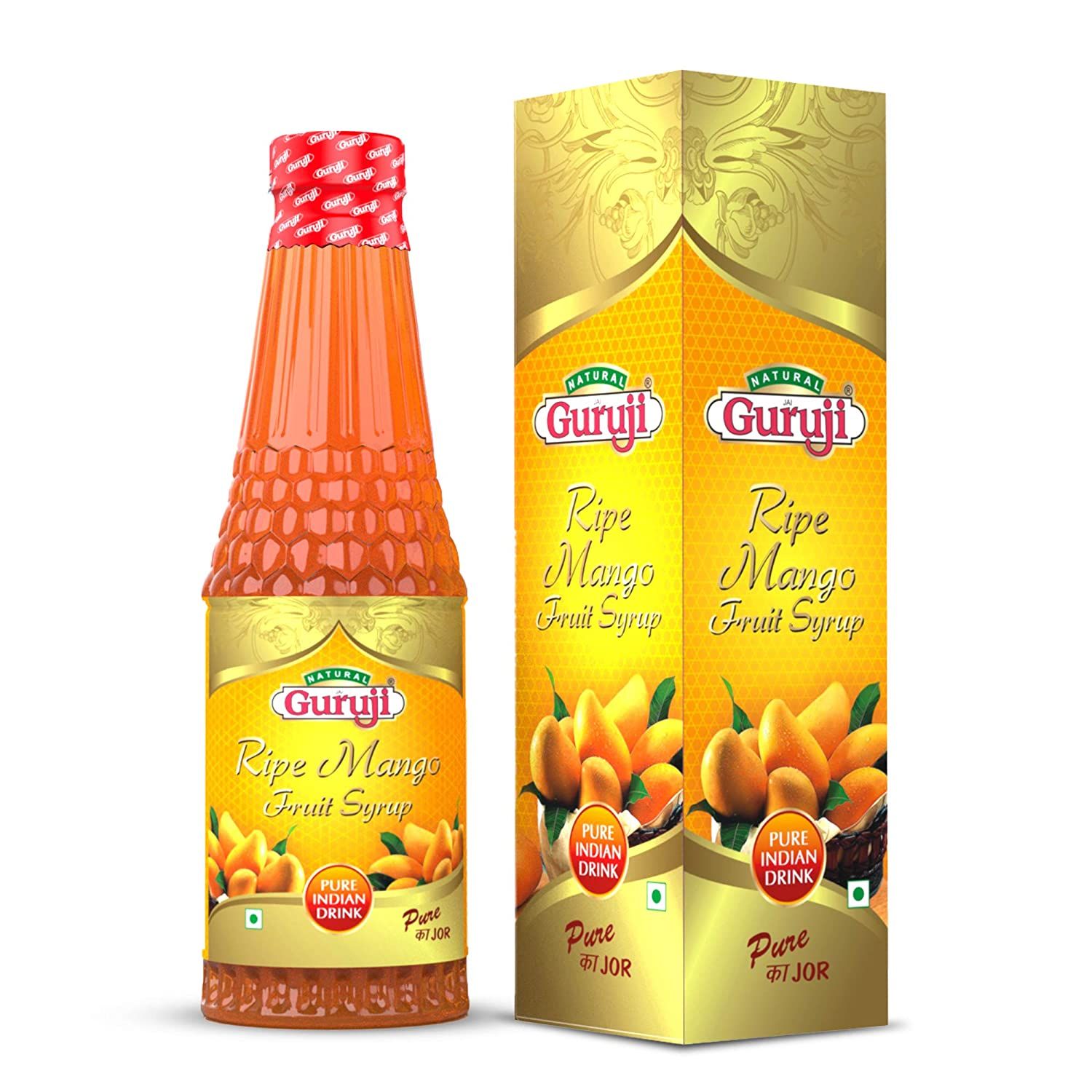 Jai Guruji Ripe Mango Fruit Syrup Sharbat Image