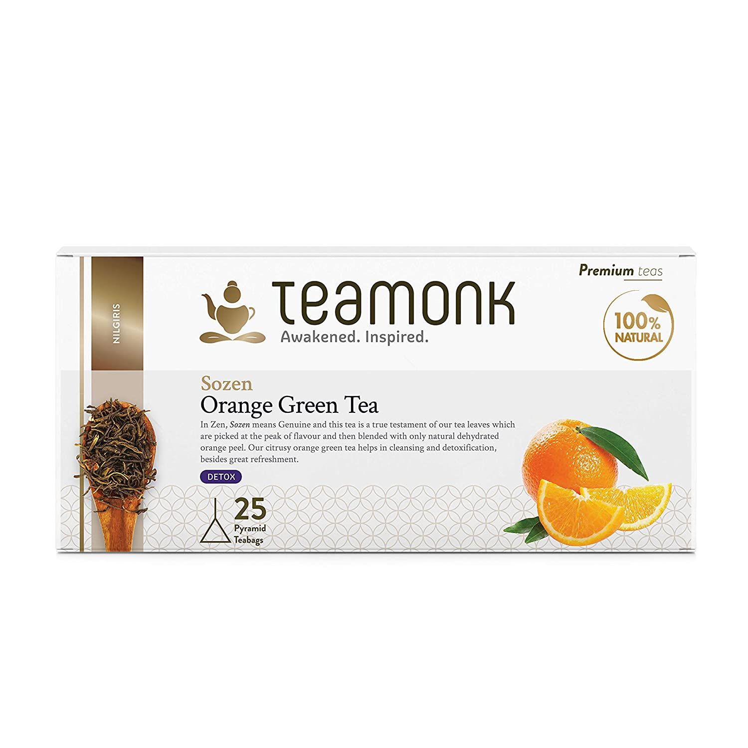 Teamonk Lemon Green Tea Image