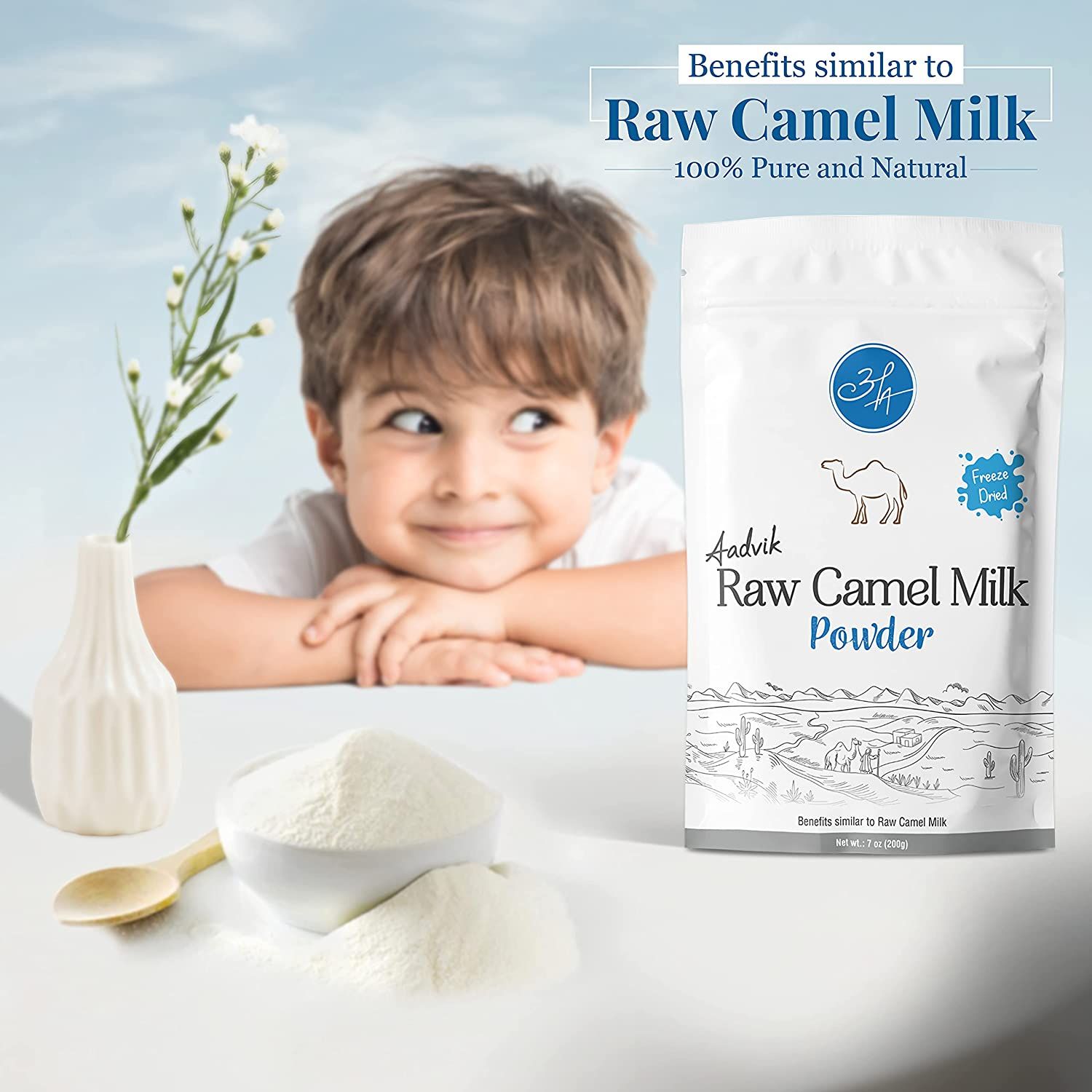 Aadvik Raw Camel Milk Powder Image