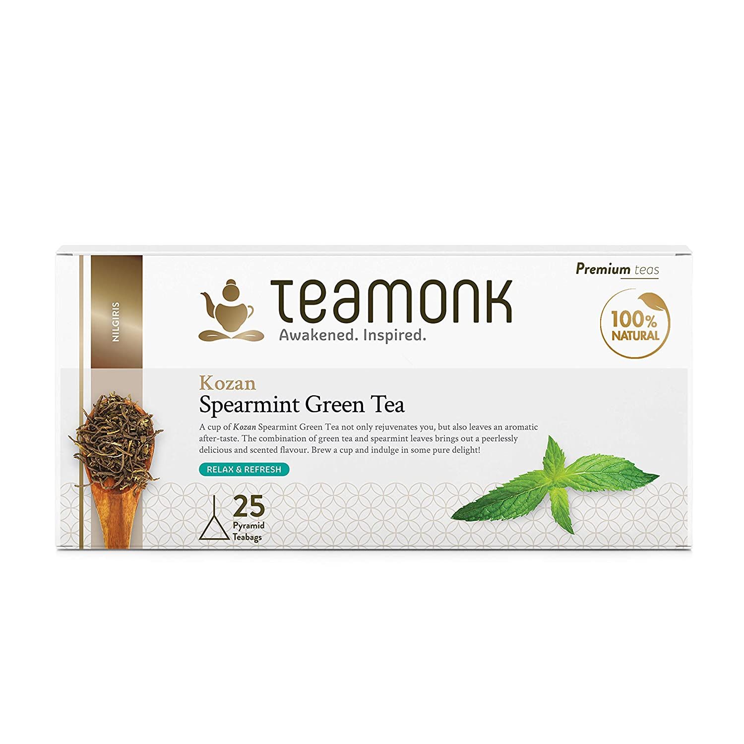 Teamonk Spearmint Green Tea Image