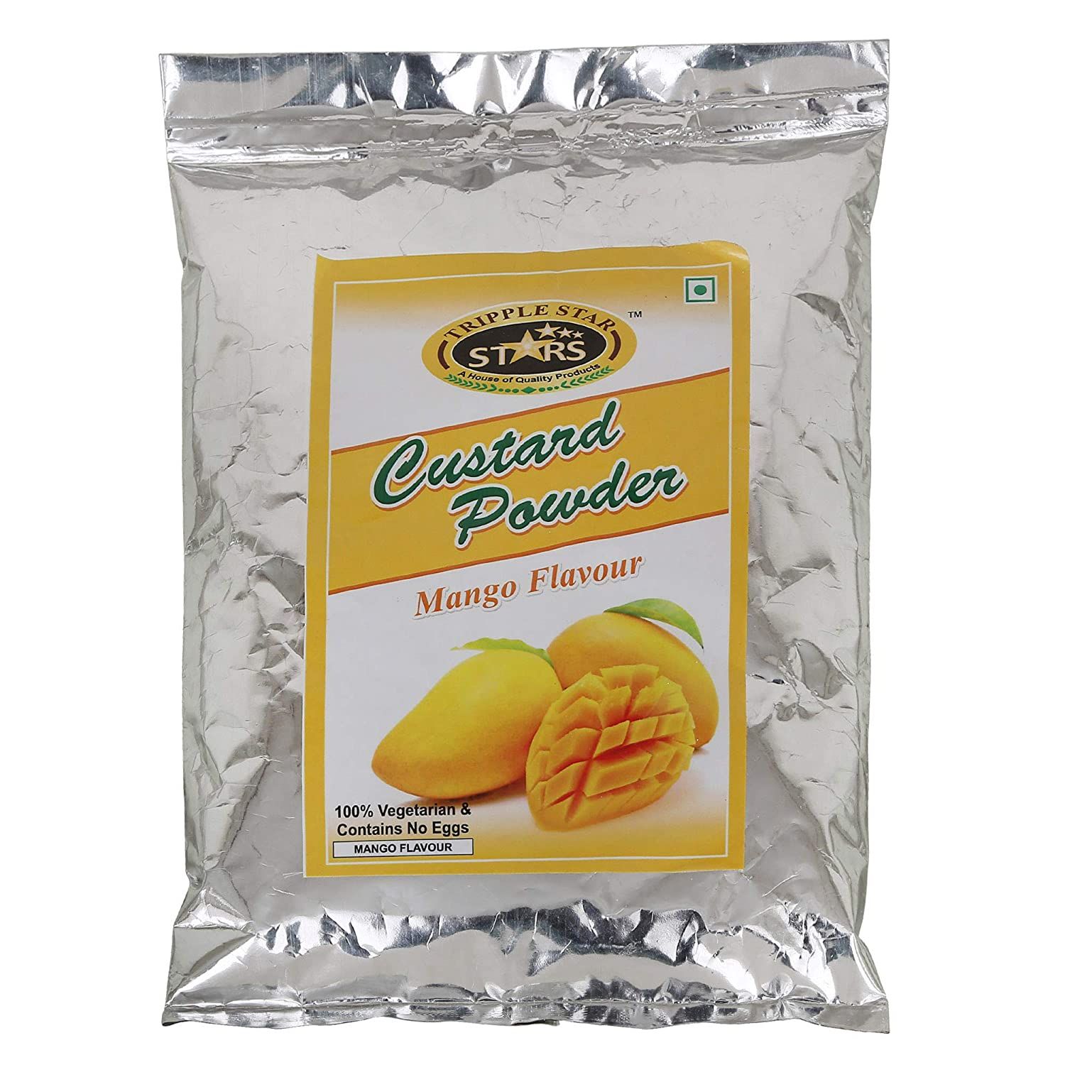 Tripple Star Mango Custard Powder Image