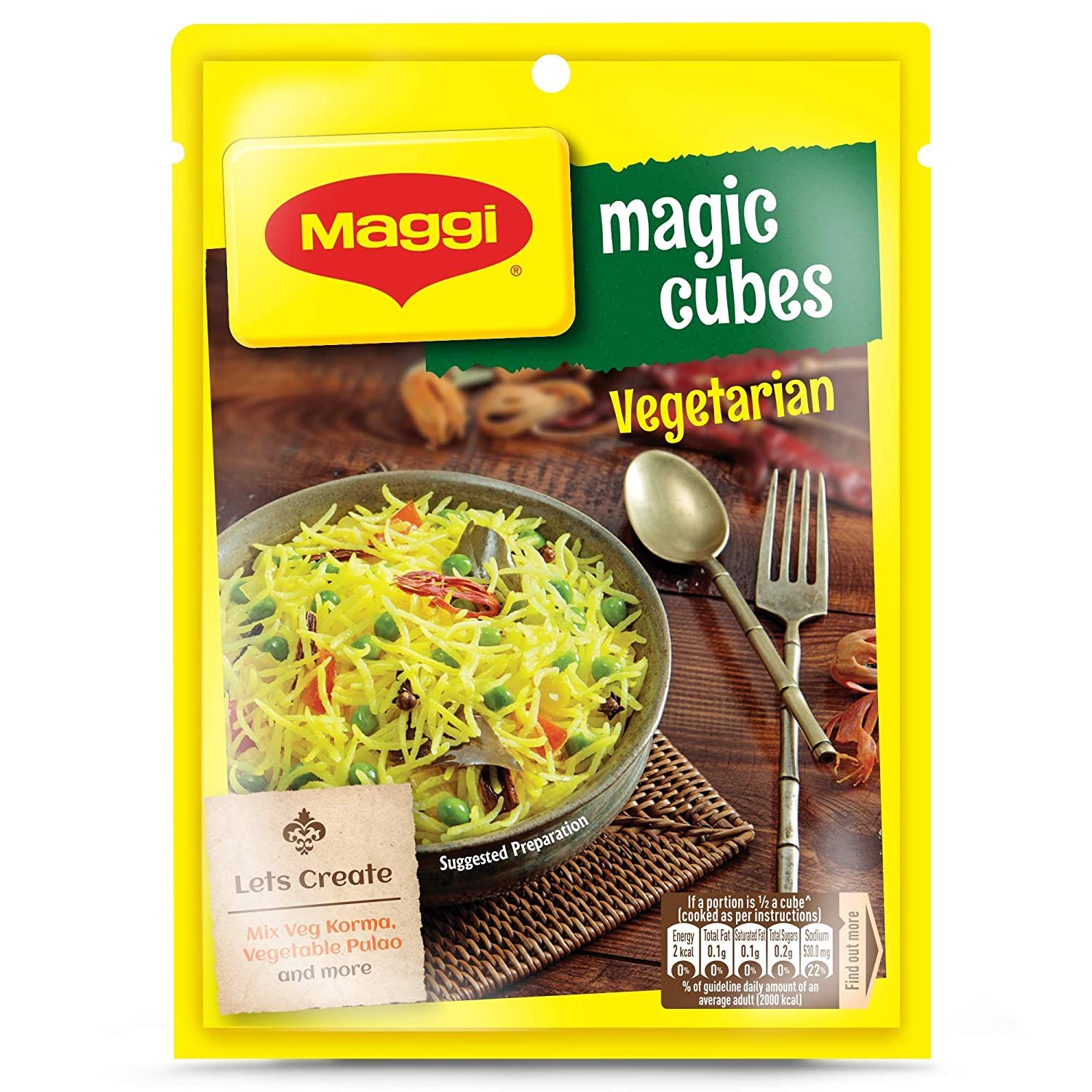 Maggi Magic Cubes Masala Image