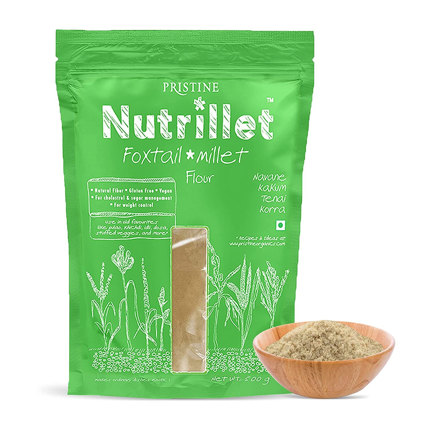 PRISTINE Nutrillet Healthy Foxtail Millet Flours Image