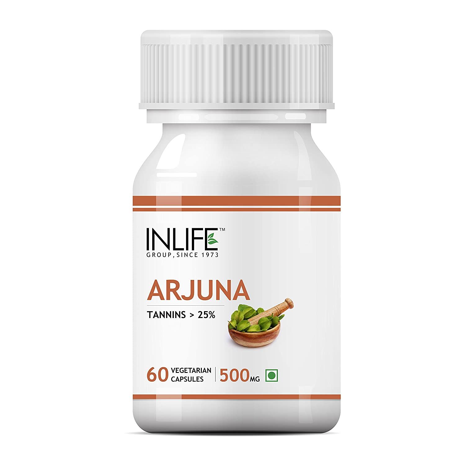 Inlife Arjuna Supplement Capsules Image