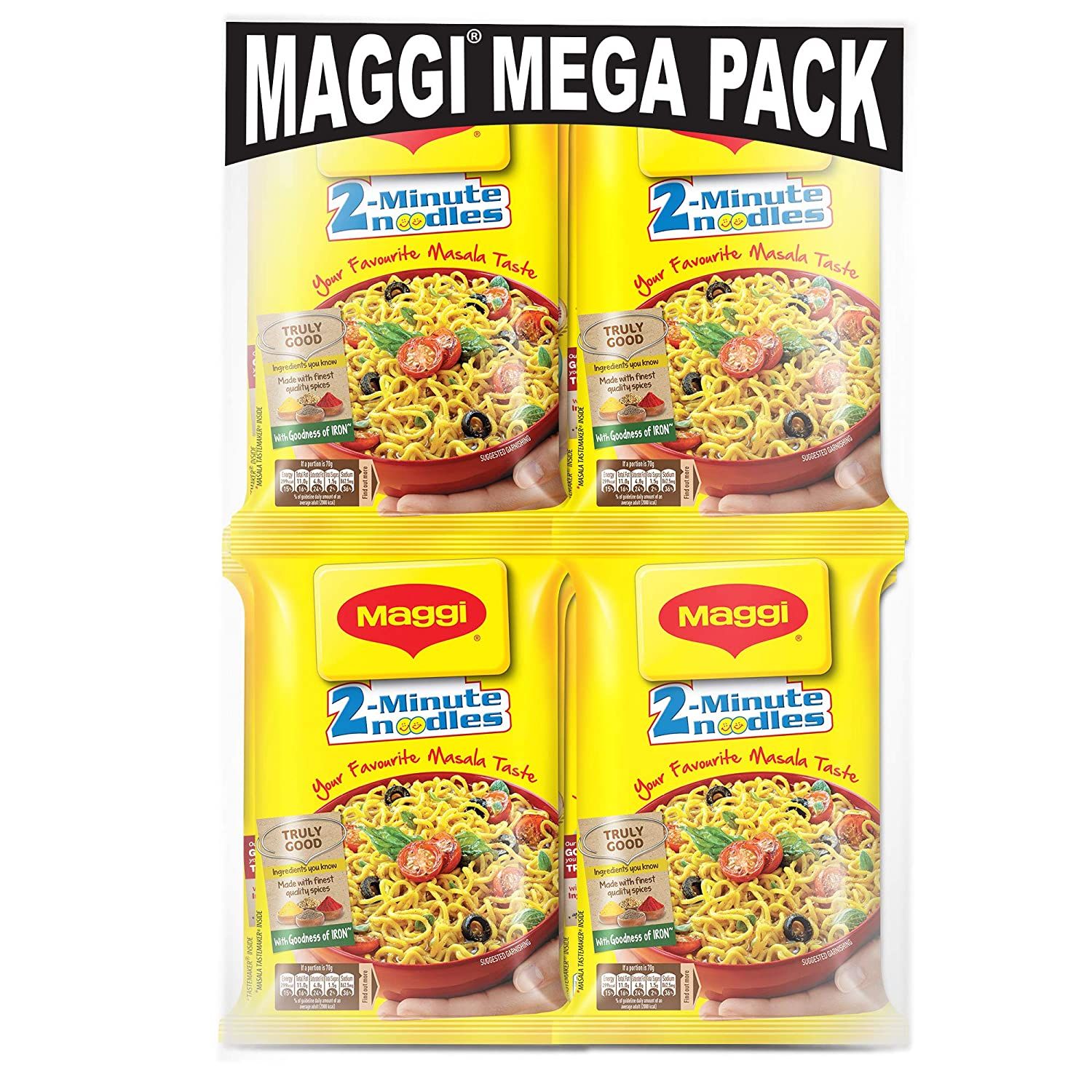 Maggi 2 Minute Noodles Masala Image
