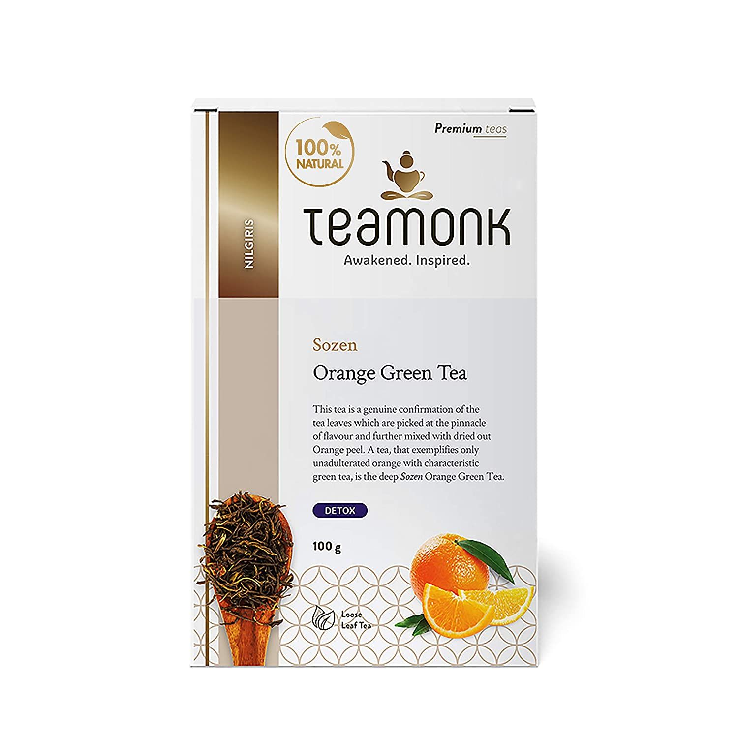 Teamonk Orange Green Tea Image