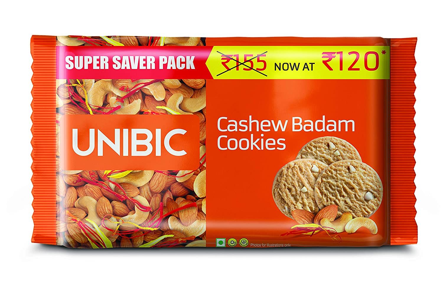 Unibic Cashew Badam Cookies Image
