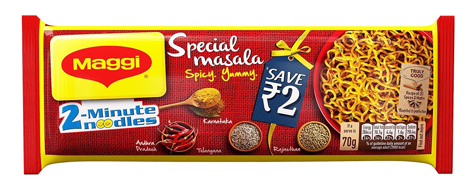 Maggi 2 Minute Special Masala Instant Noodles Image
