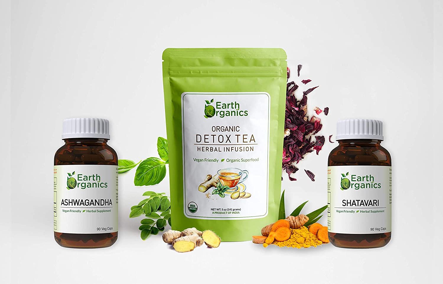Earth Organics Detox Tea Image