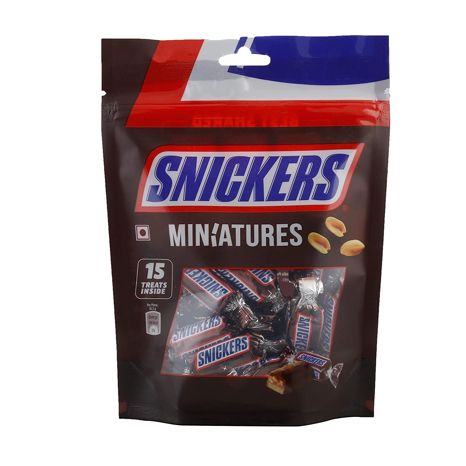Snickers Caramel Filled Chocolate Miniature Image