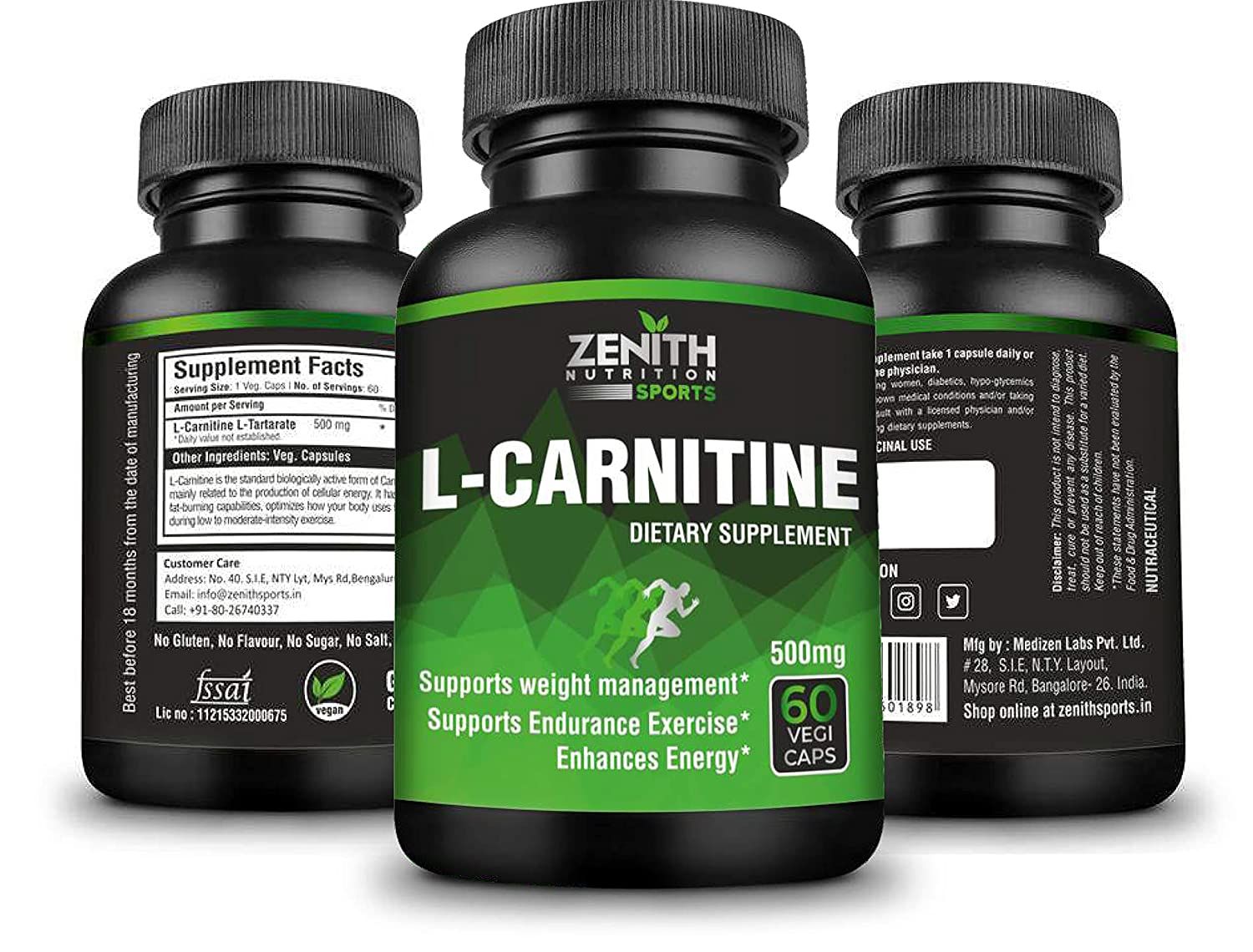 Zenith Sports L Carnitine Image