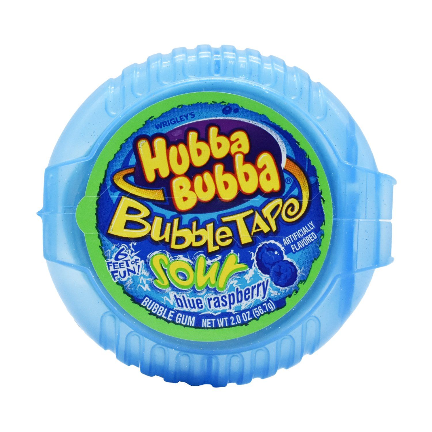 Hubba Bubba Sour Blue Raspberry Bubble Image