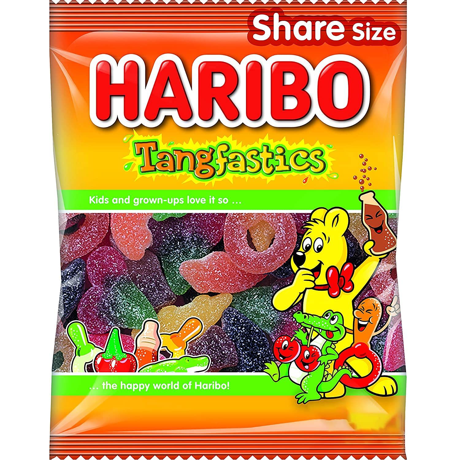 Haribo Tangfastics Jelly Beans Image