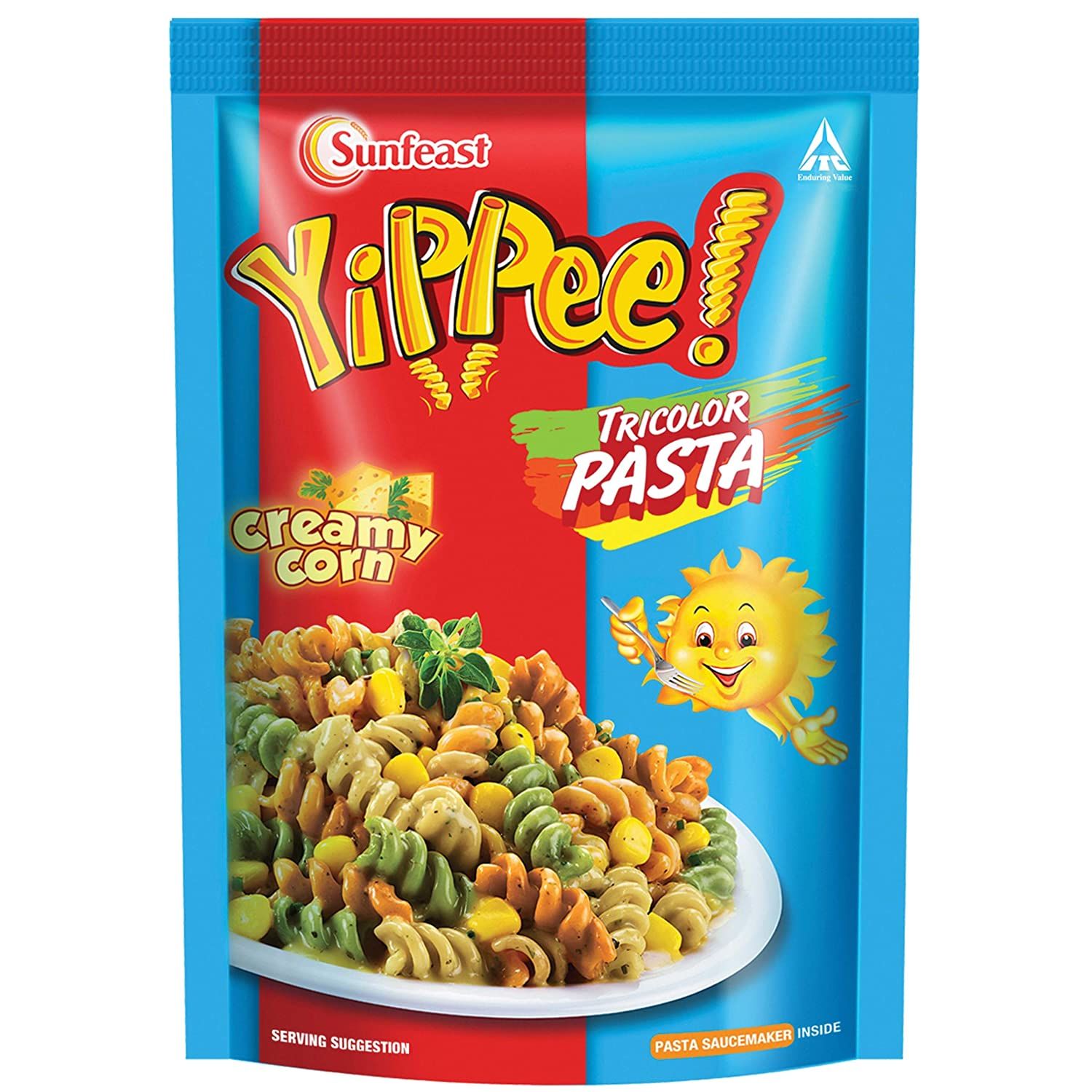 Sunfeast Yippee Tricolor Pasta Creamy Corn Image