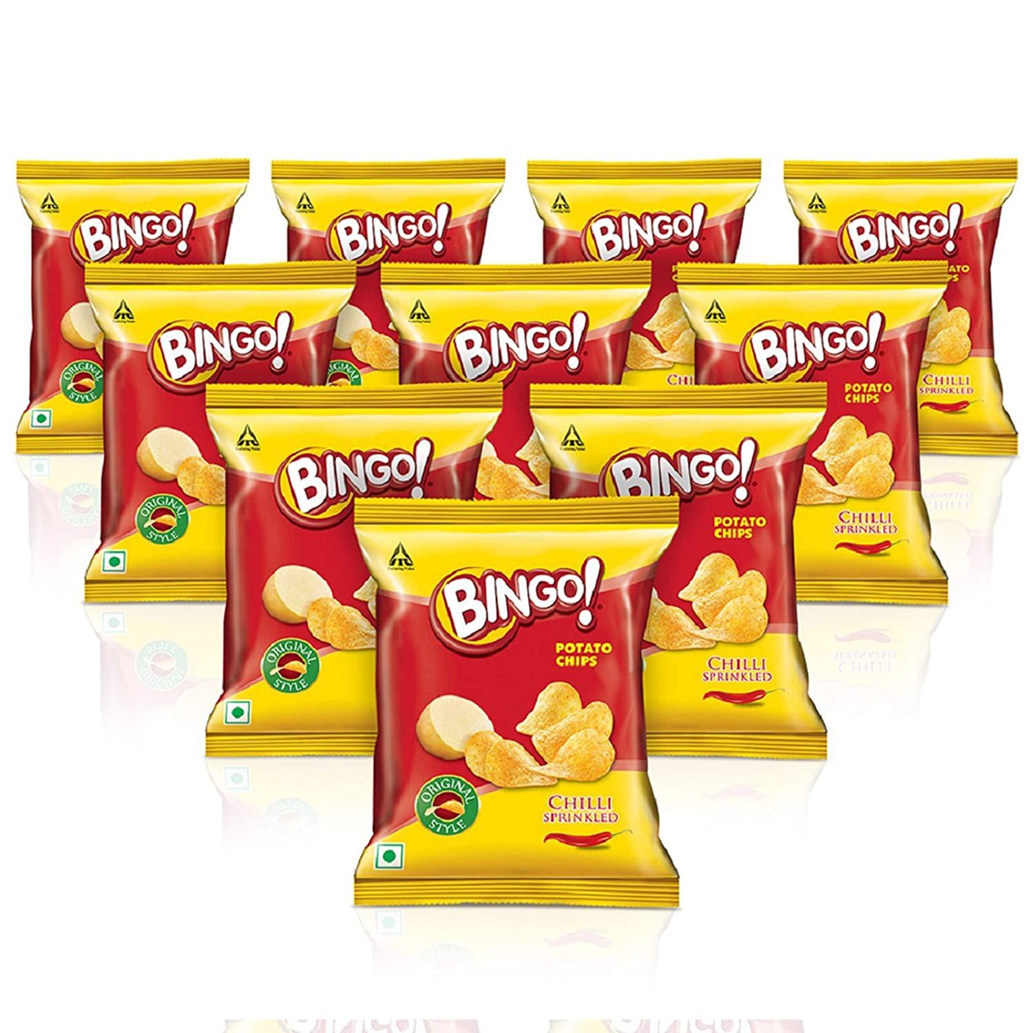 Bingo Original Style Chilli Potato Chips Image