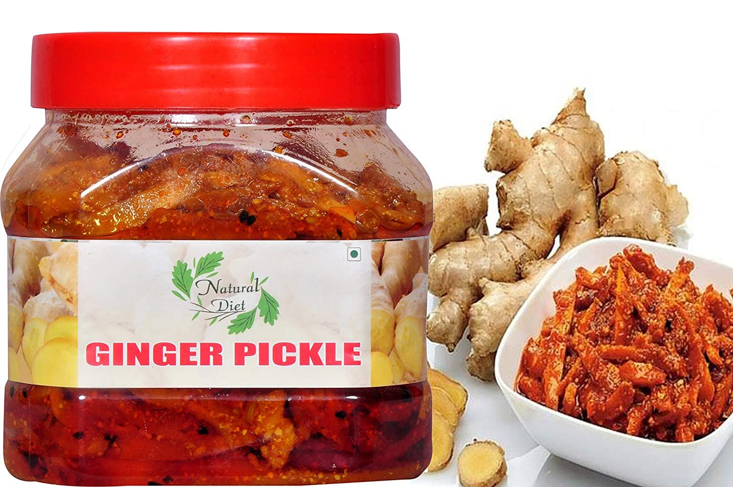 Natural Diet Ginger Pickle Image