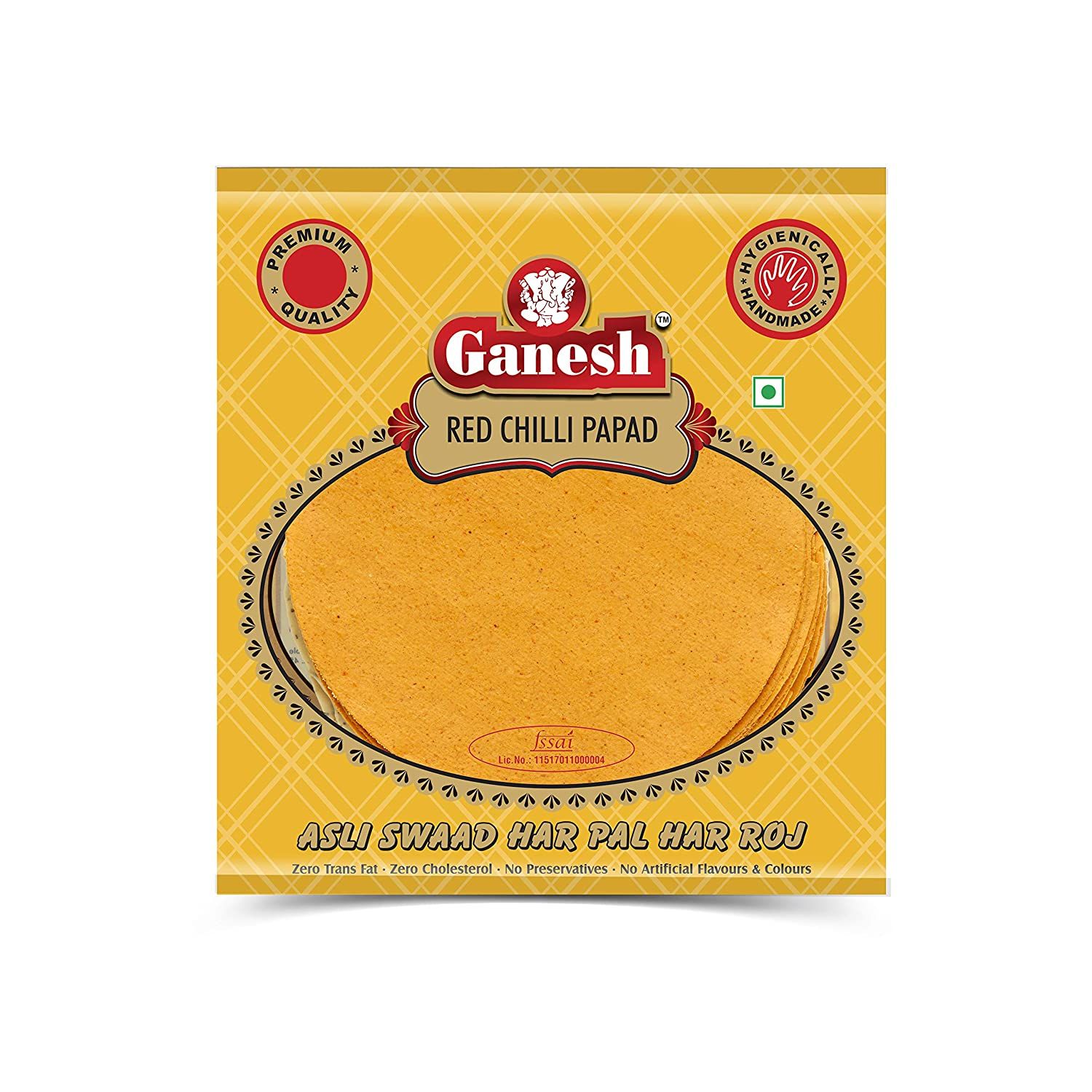 Ganesh Red Chilli Papad Image