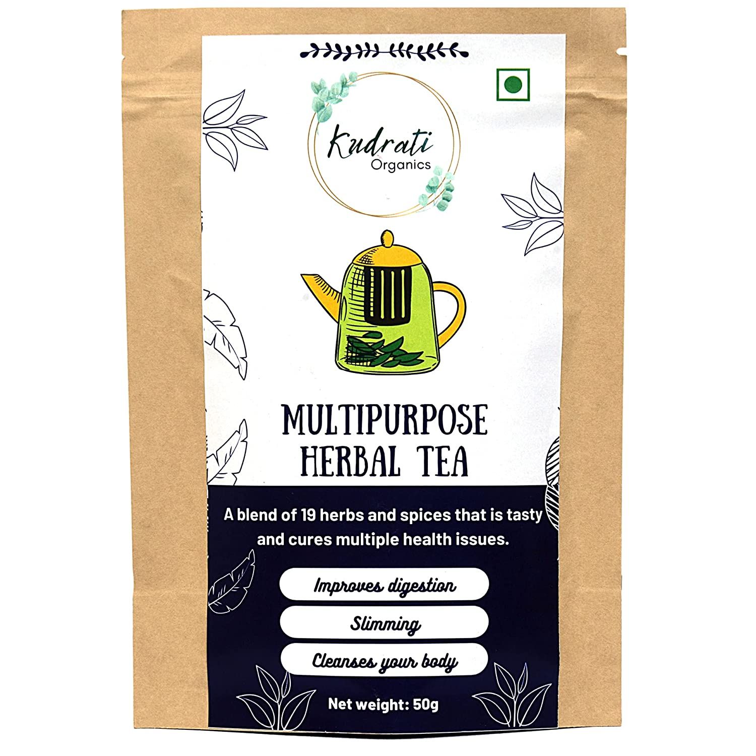 Kudrati Organics Multipurpose Herbal Tea Image