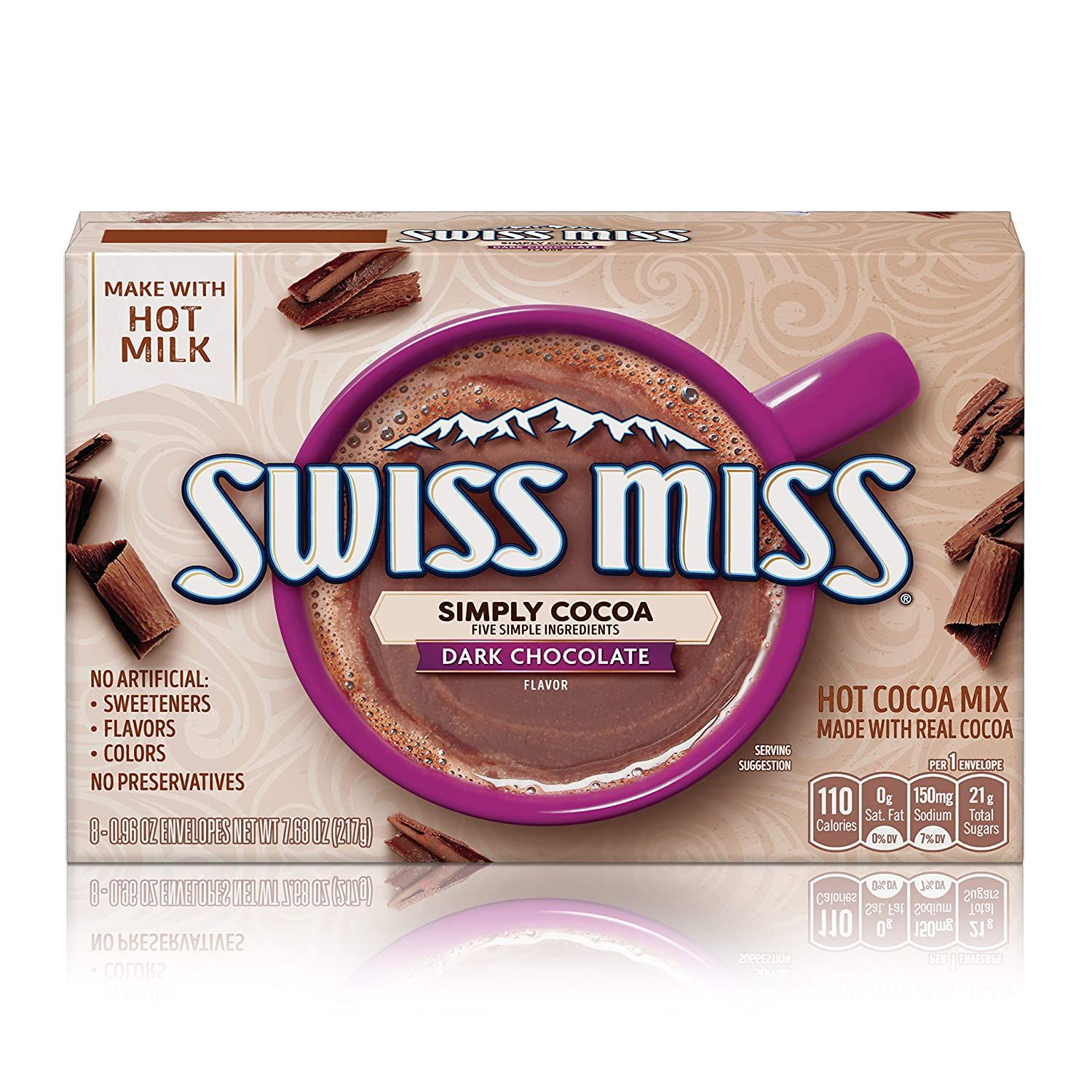 Swiss Miss Simply Cocoa Dark Chocolate Image