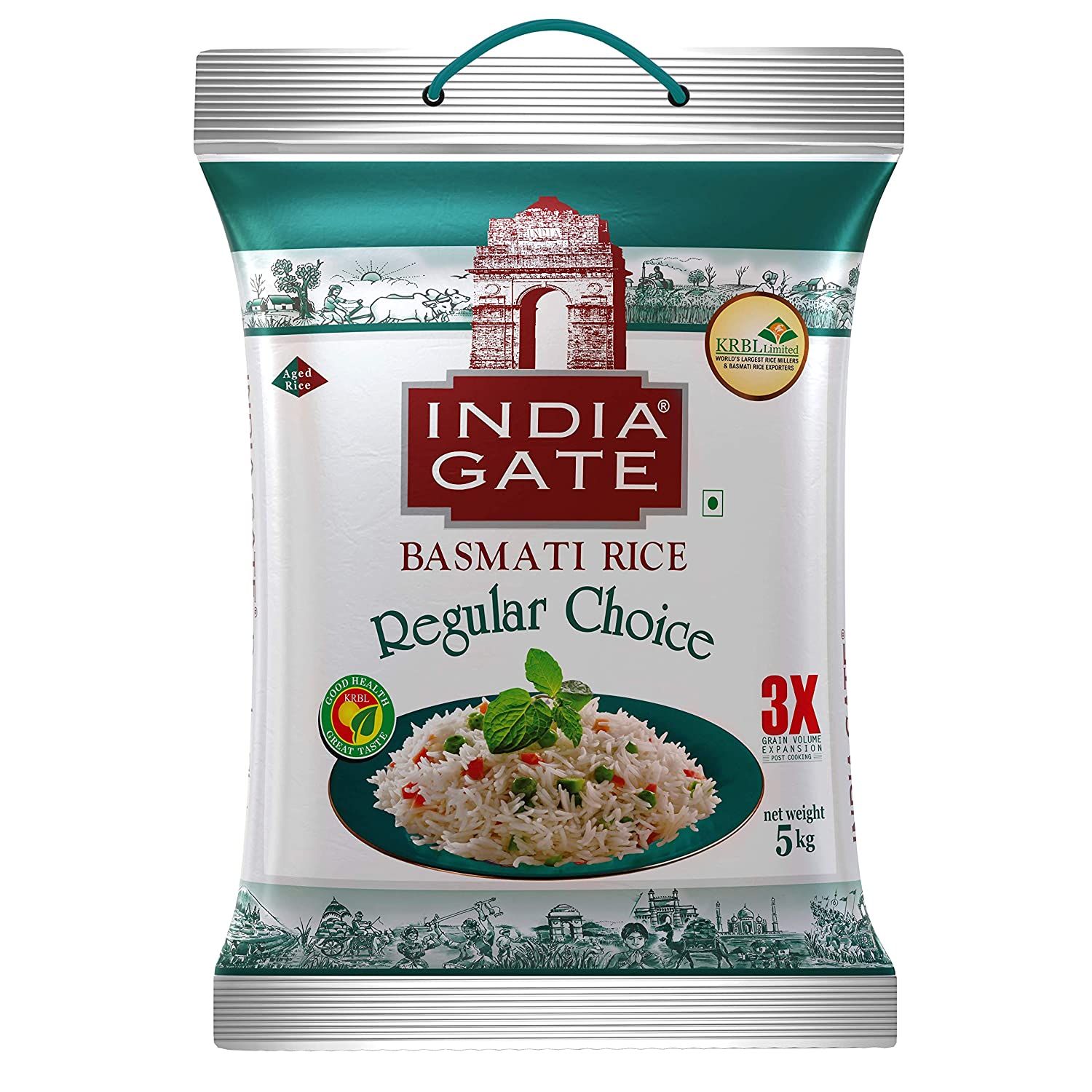 India Gate Regular Choice Aged Basmati Rice Image