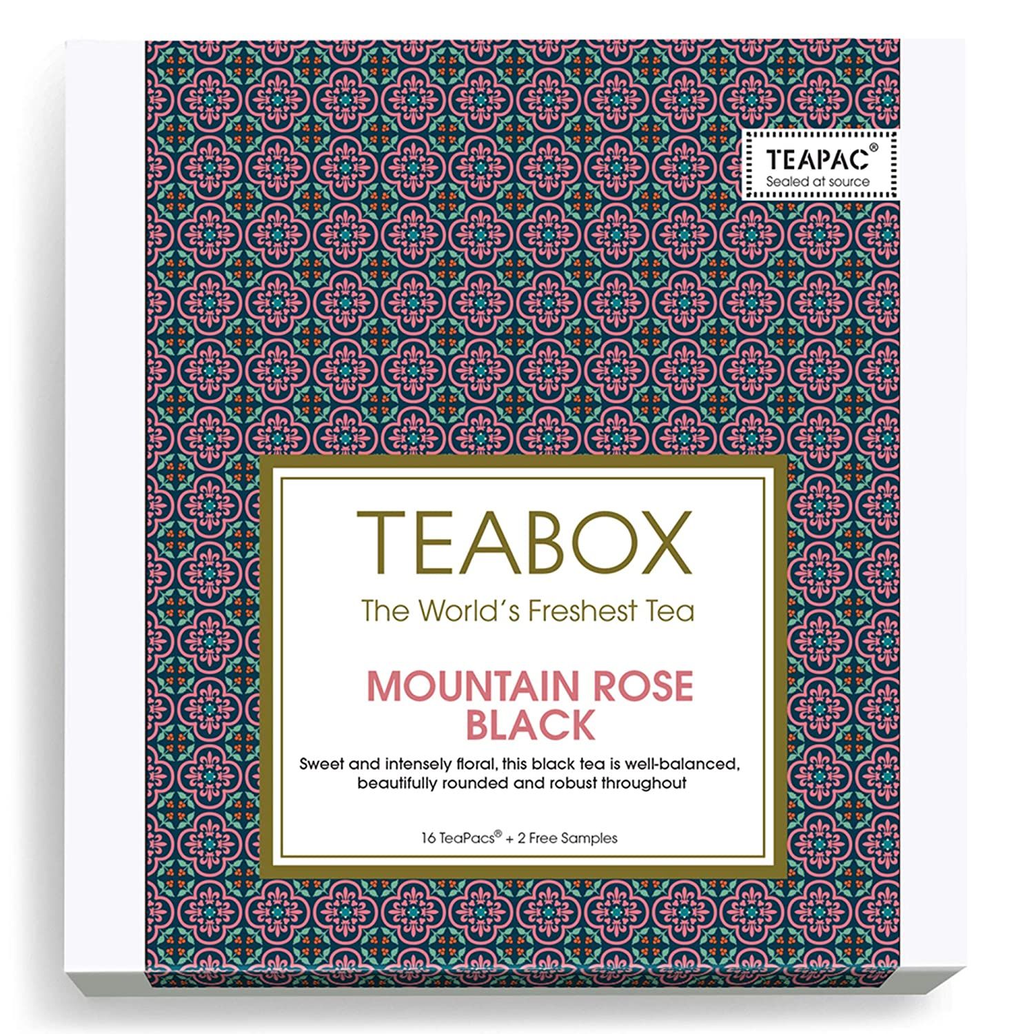 Teabox Mountain Rose Black Image