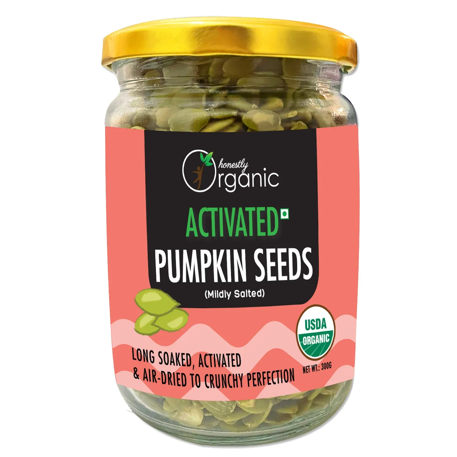 Honestly Organic Activated  Pumpkin Seeds Image