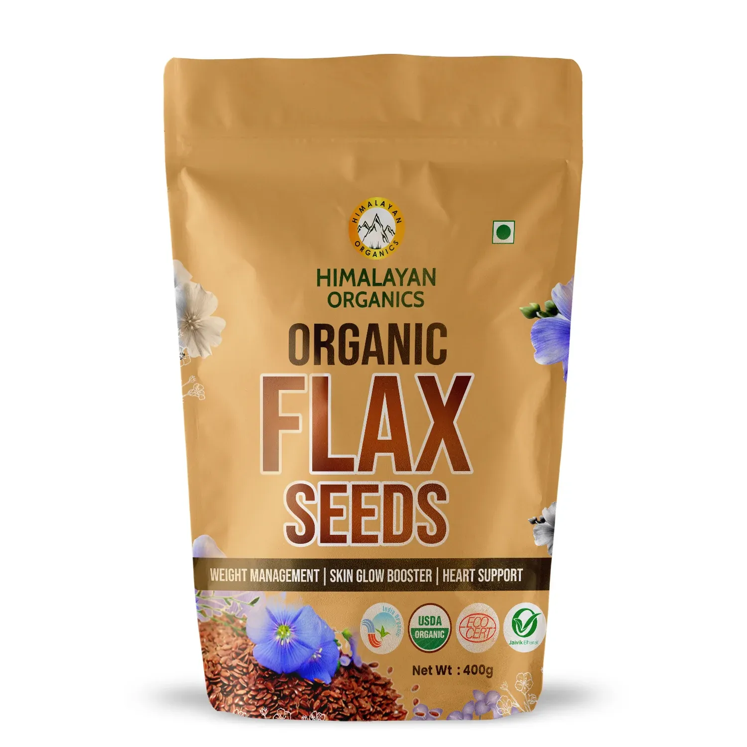 Himalayan Organics Flax Seeds Image
