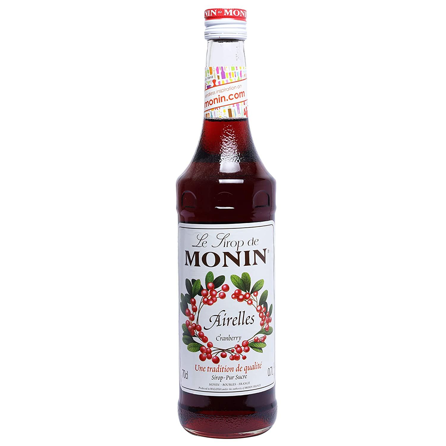 Monin Cranberry Flavored Syrup Image