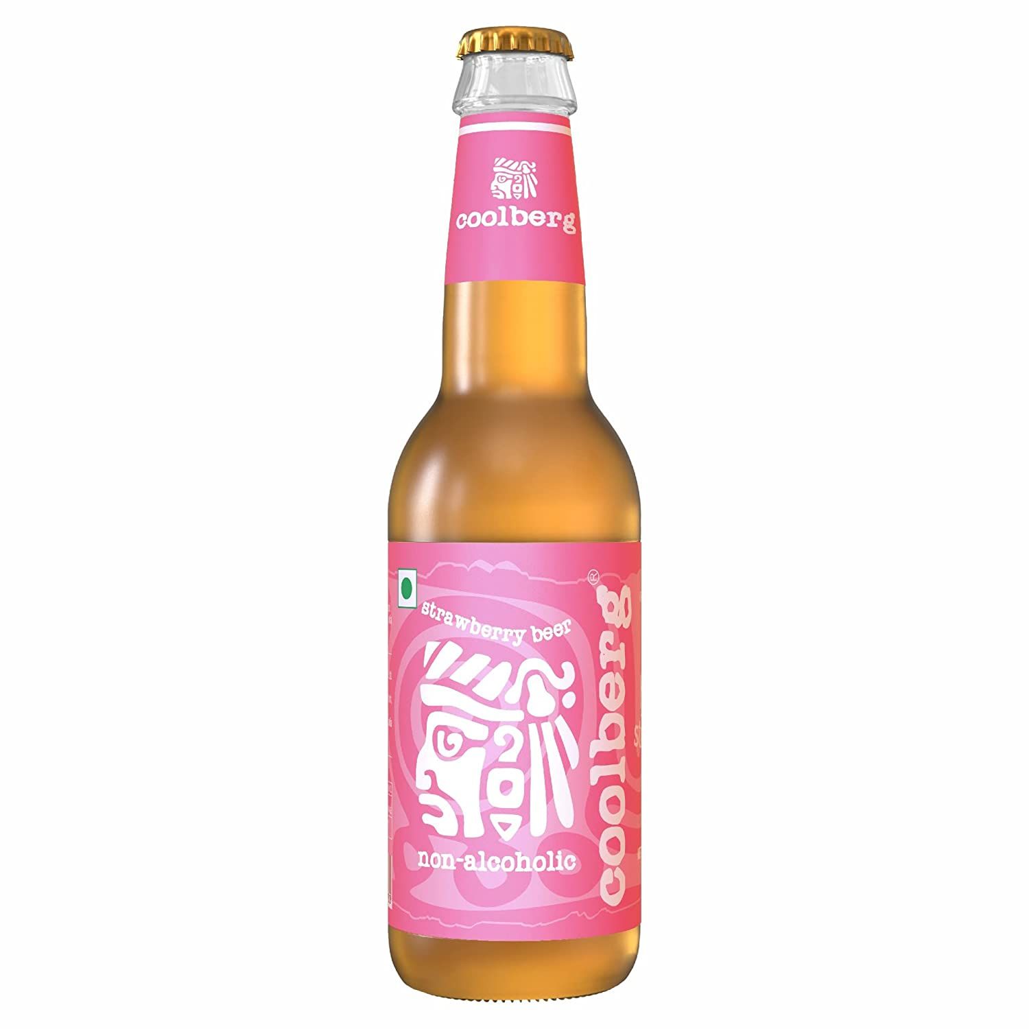 Coolberg Strawberry Non-Alcoholic Beer  Image