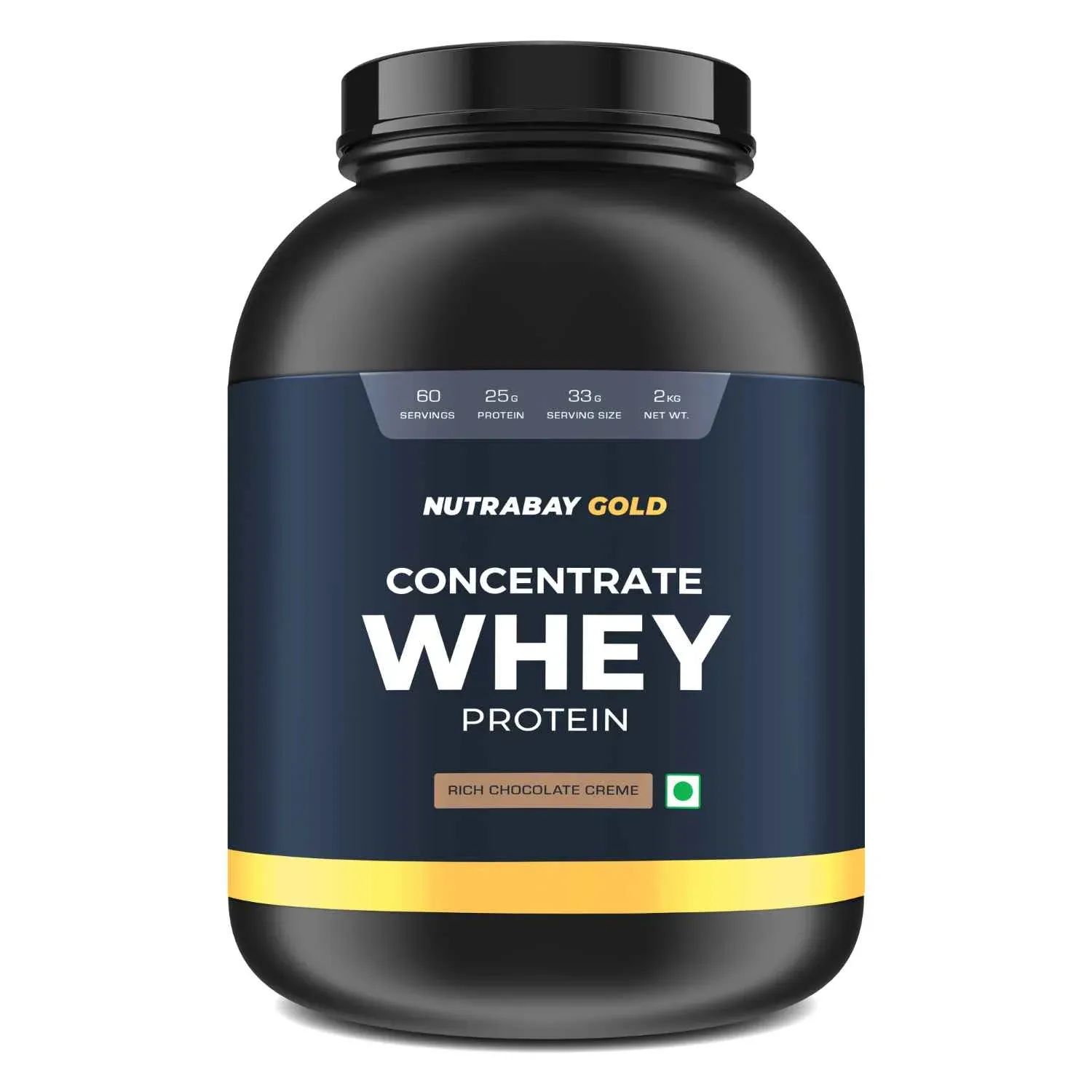 Nutrabay Gold 100% Whey Protein Concentrate Image