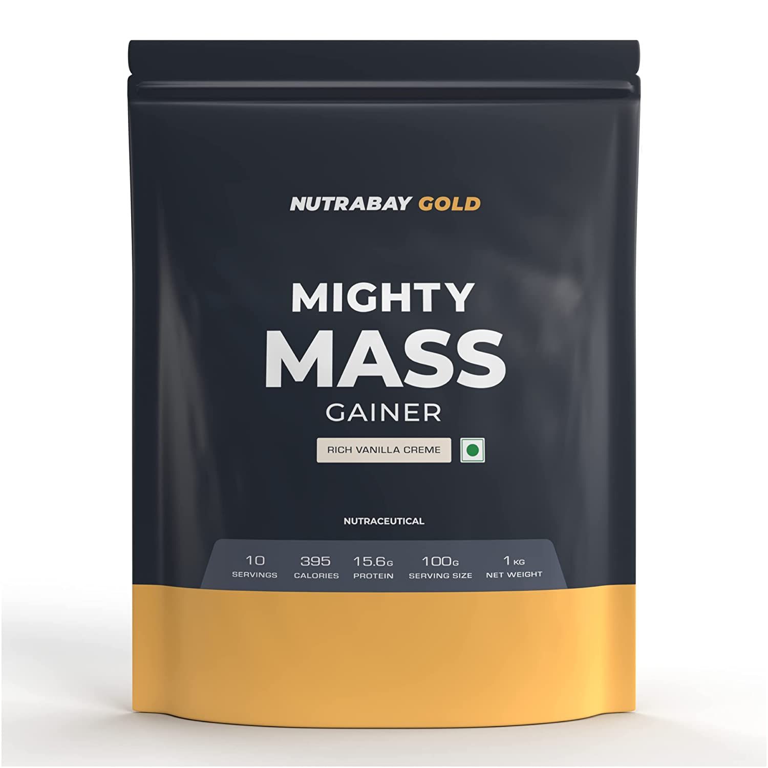 Nutrabay Gold Mega Mass Weight Gainer Image