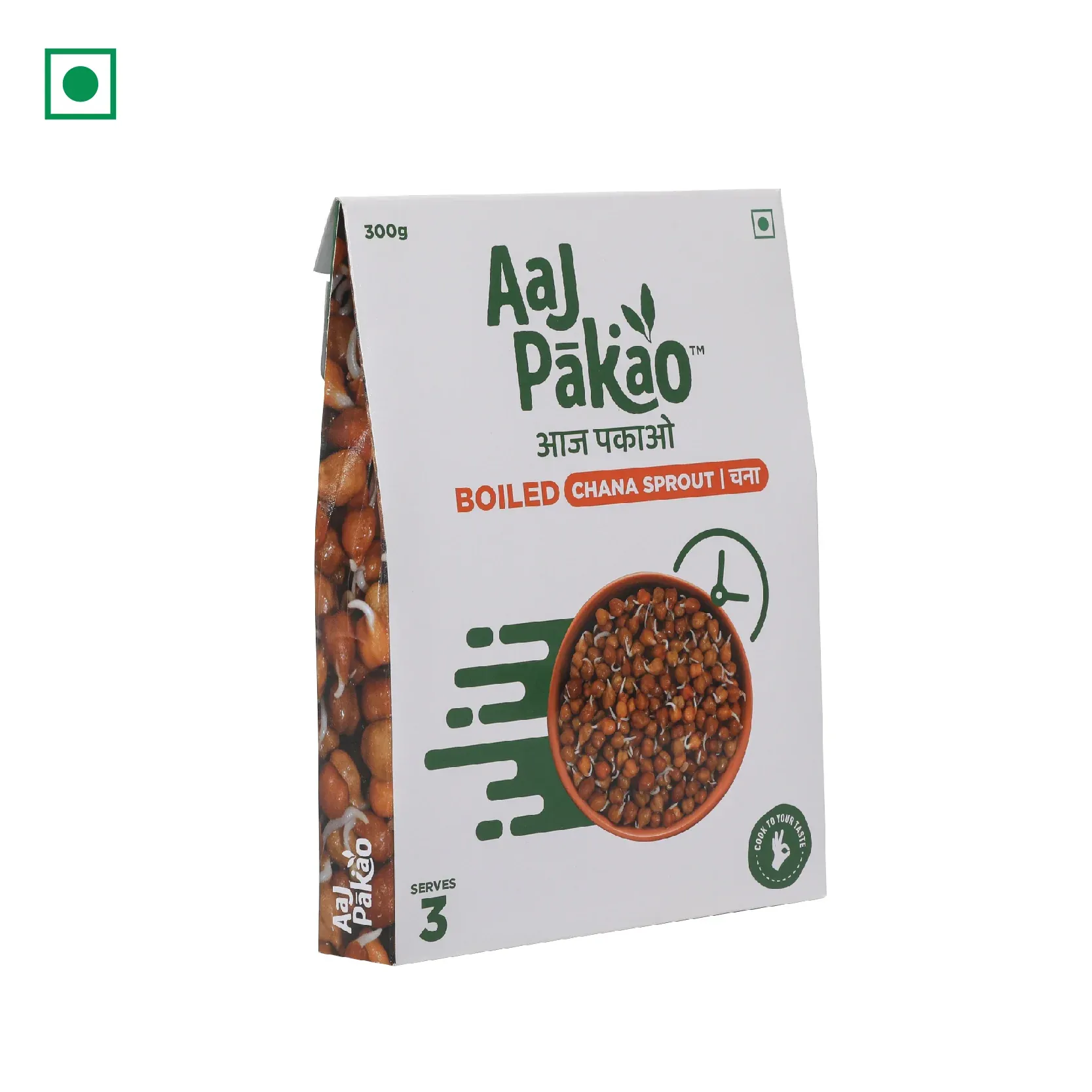 Aaj Pakao Boiled Chana Sprout Image