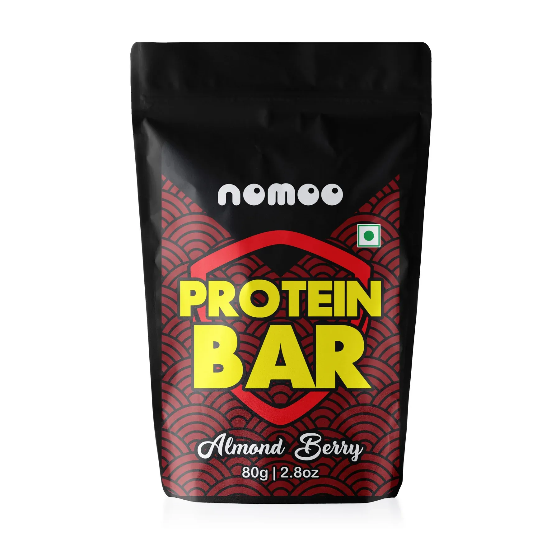 NOMOO Protein Bar Almond Berry Image