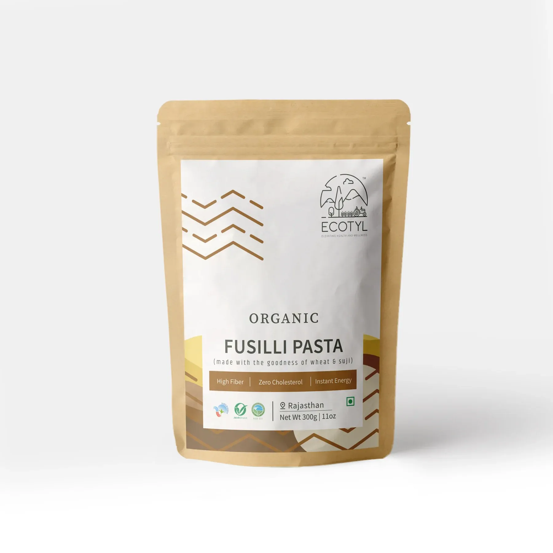 Ecotyl Organic Pasta (Fusilli) Image