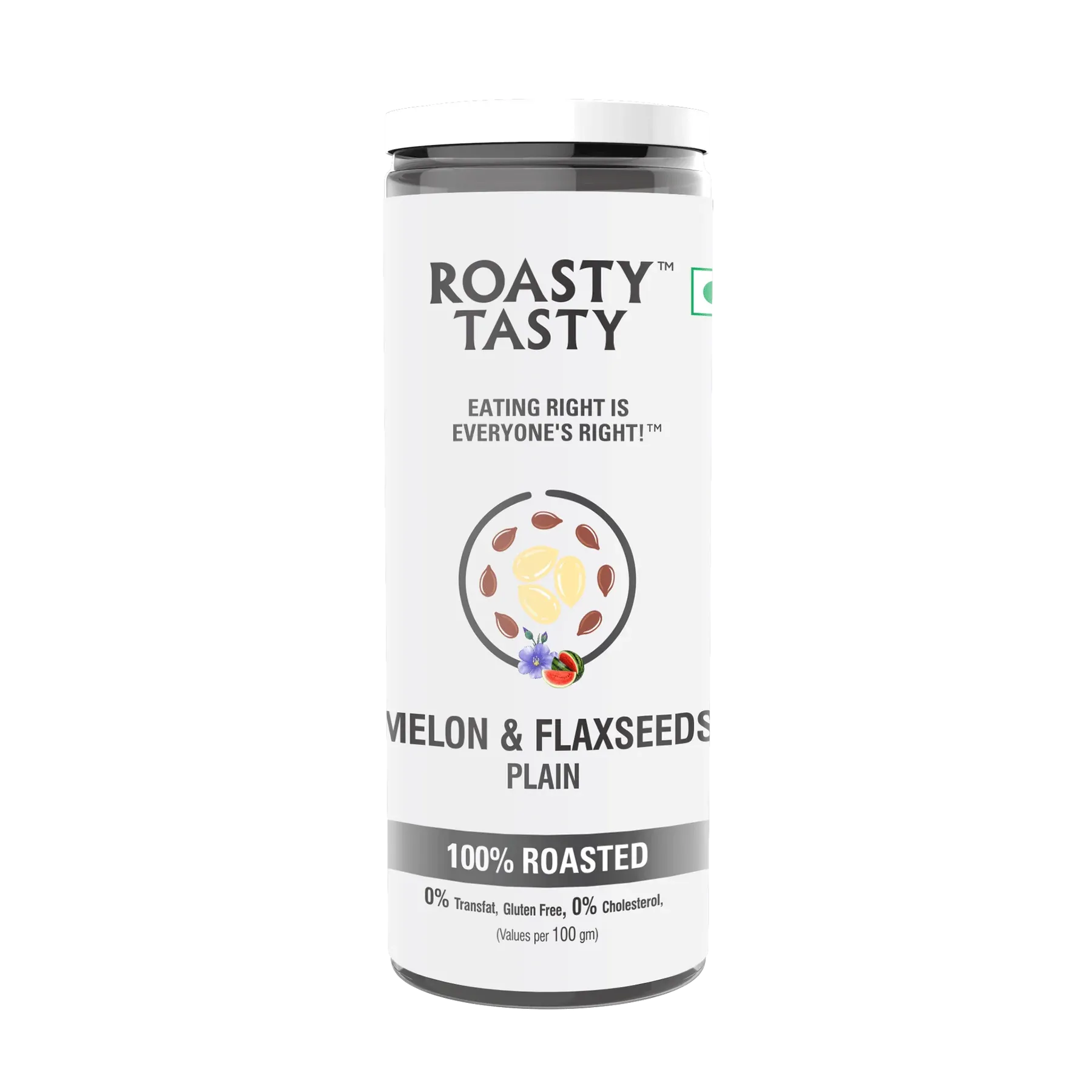 Roasty Tasty Melon Seeds & Flaxseeds Salted  Image
