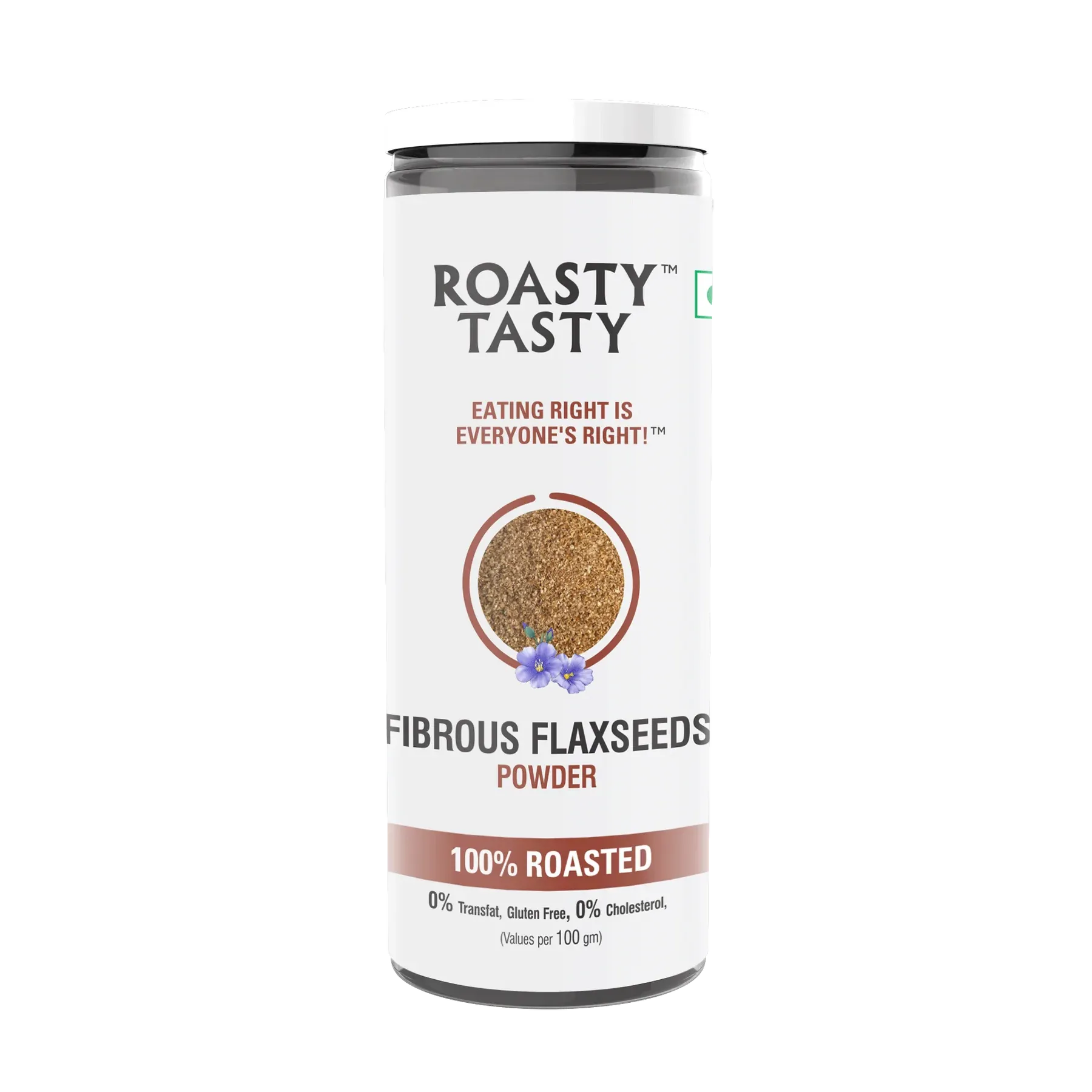 Roasty Tasty Fibrous Flaxseeds Powder Salted  Image