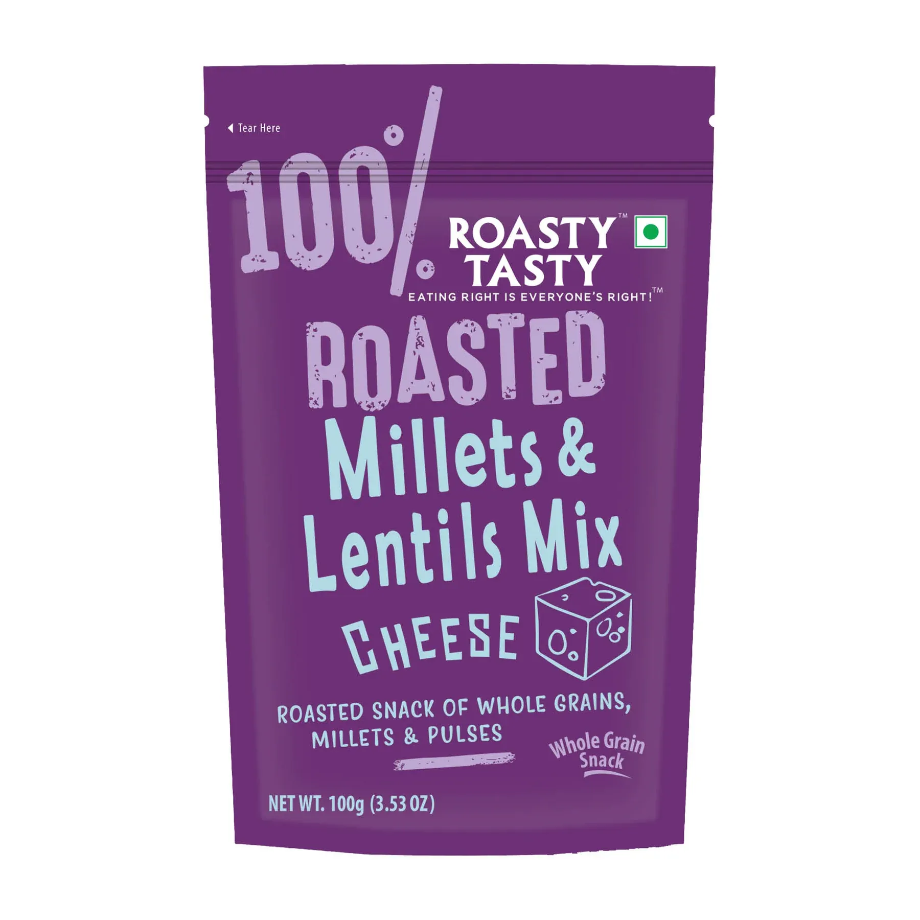 Roasty Tasty Millets & Lentils Mix Cheese  Image