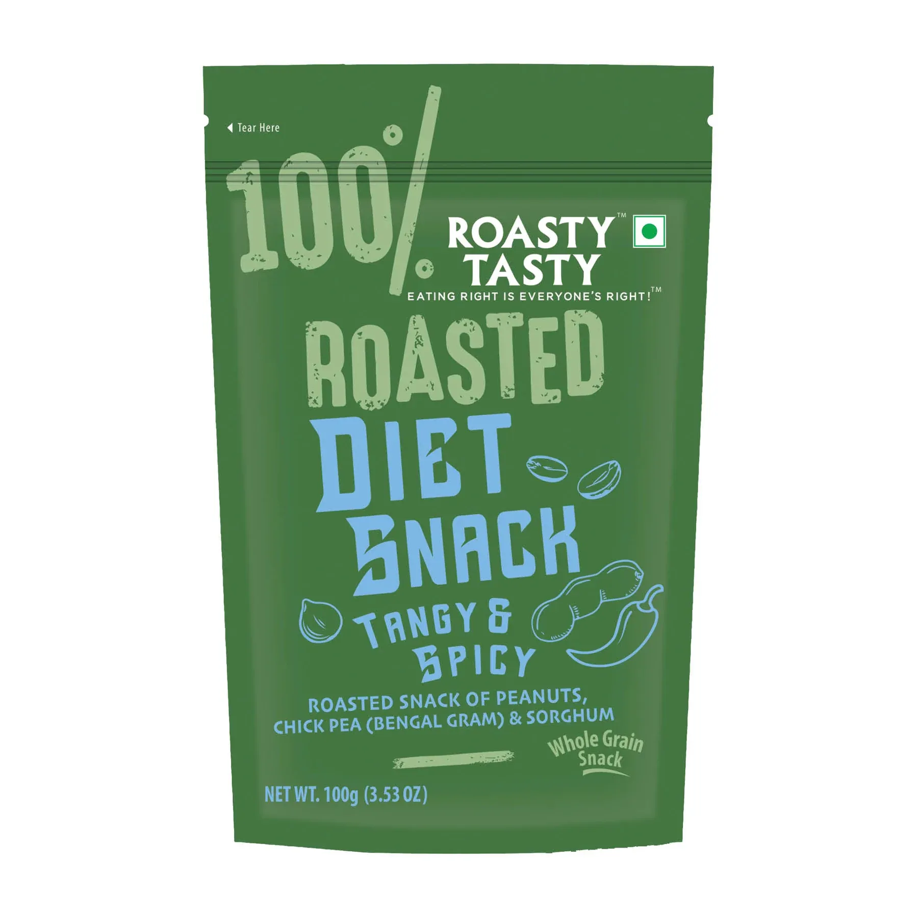 Roasty Tasty Diet Snack Tangy & Spicy  Image